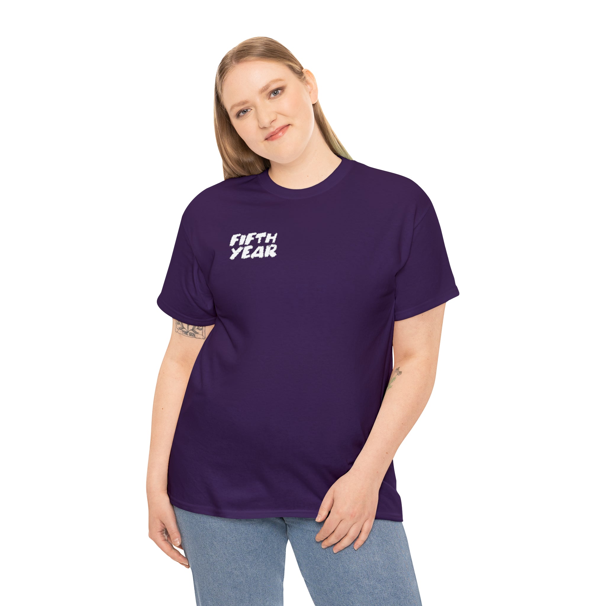 Fifth Year Lines - Unisex Heavy Cotton Tee