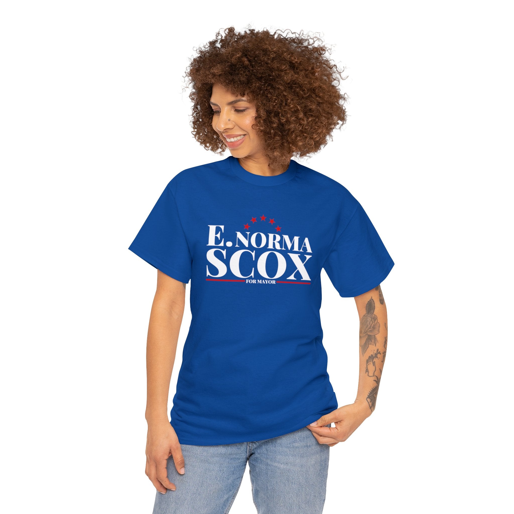 E. Norma Scox for mayor - Unisex Heavy Cotton Tee