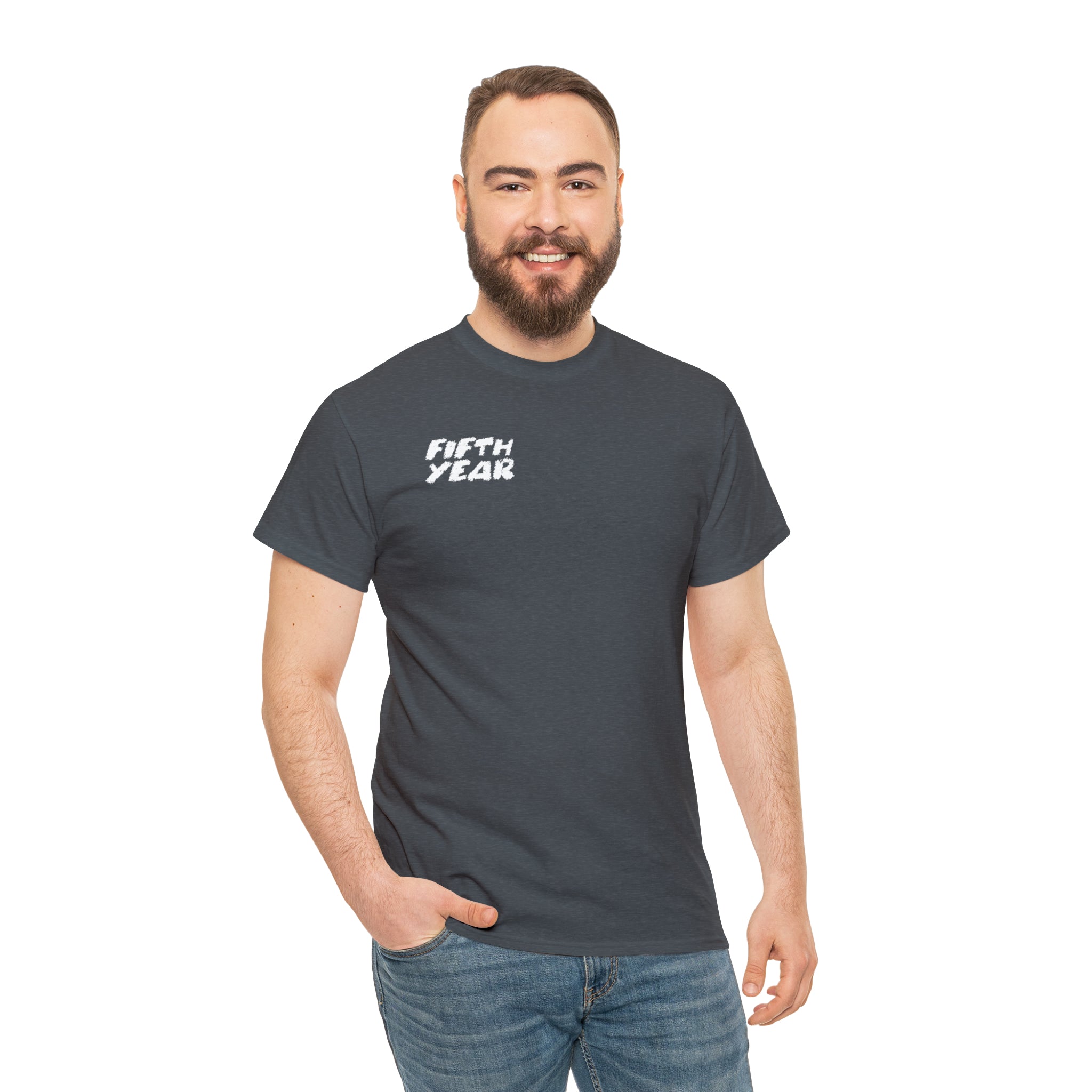 Fifth Year Lines - Unisex Heavy Cotton Tee