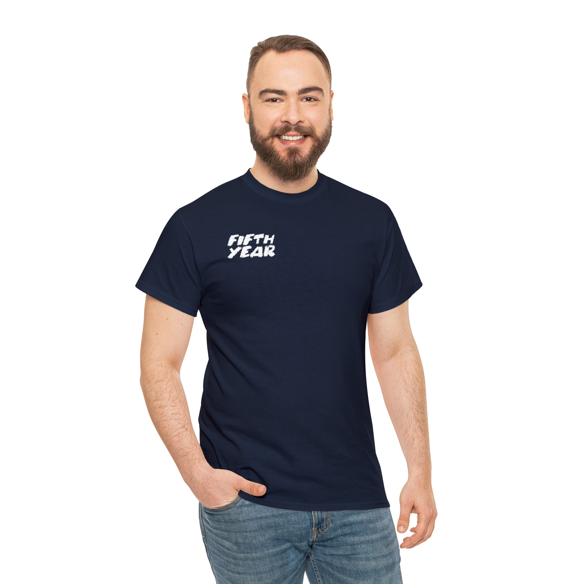 Fifth Year Lines - Unisex Heavy Cotton Tee