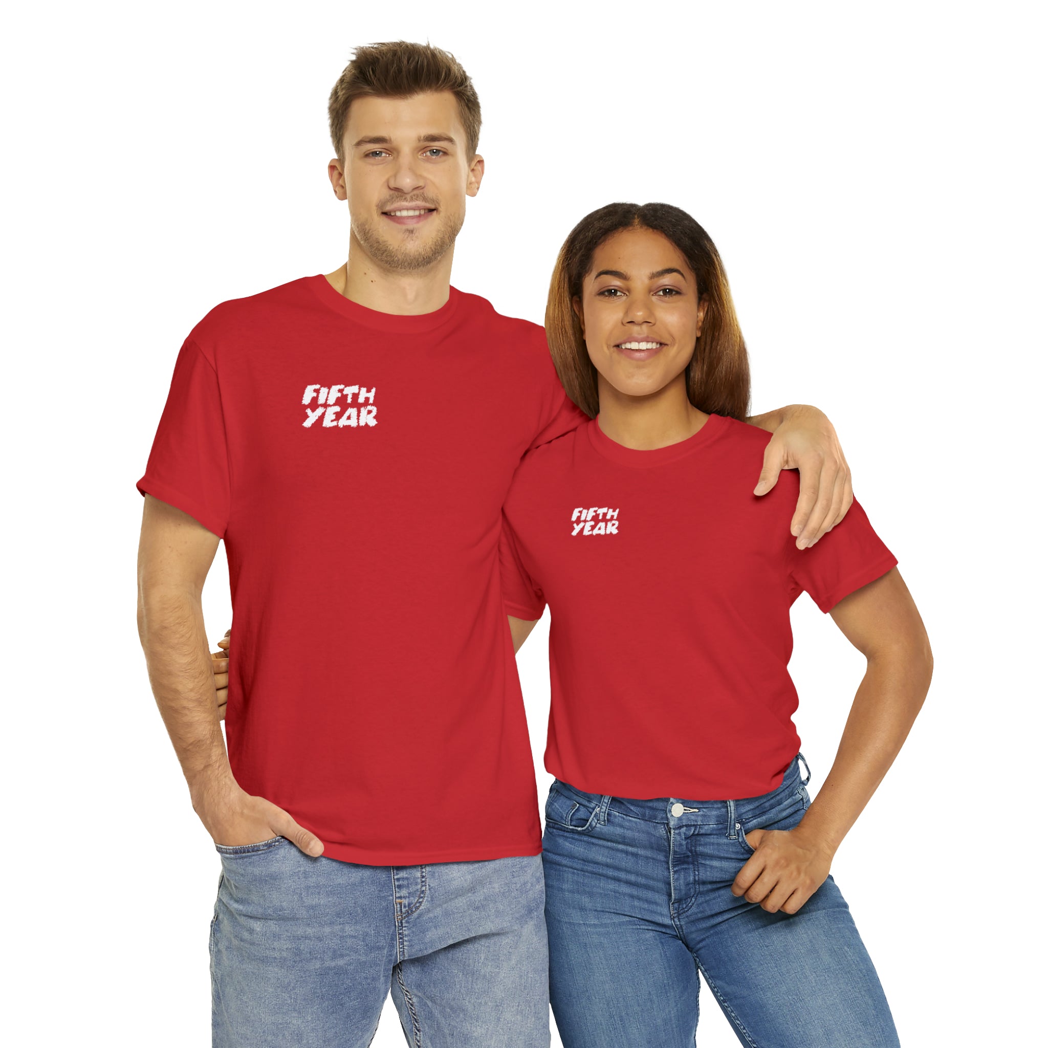 Fifth Year Lines - Unisex Heavy Cotton Tee