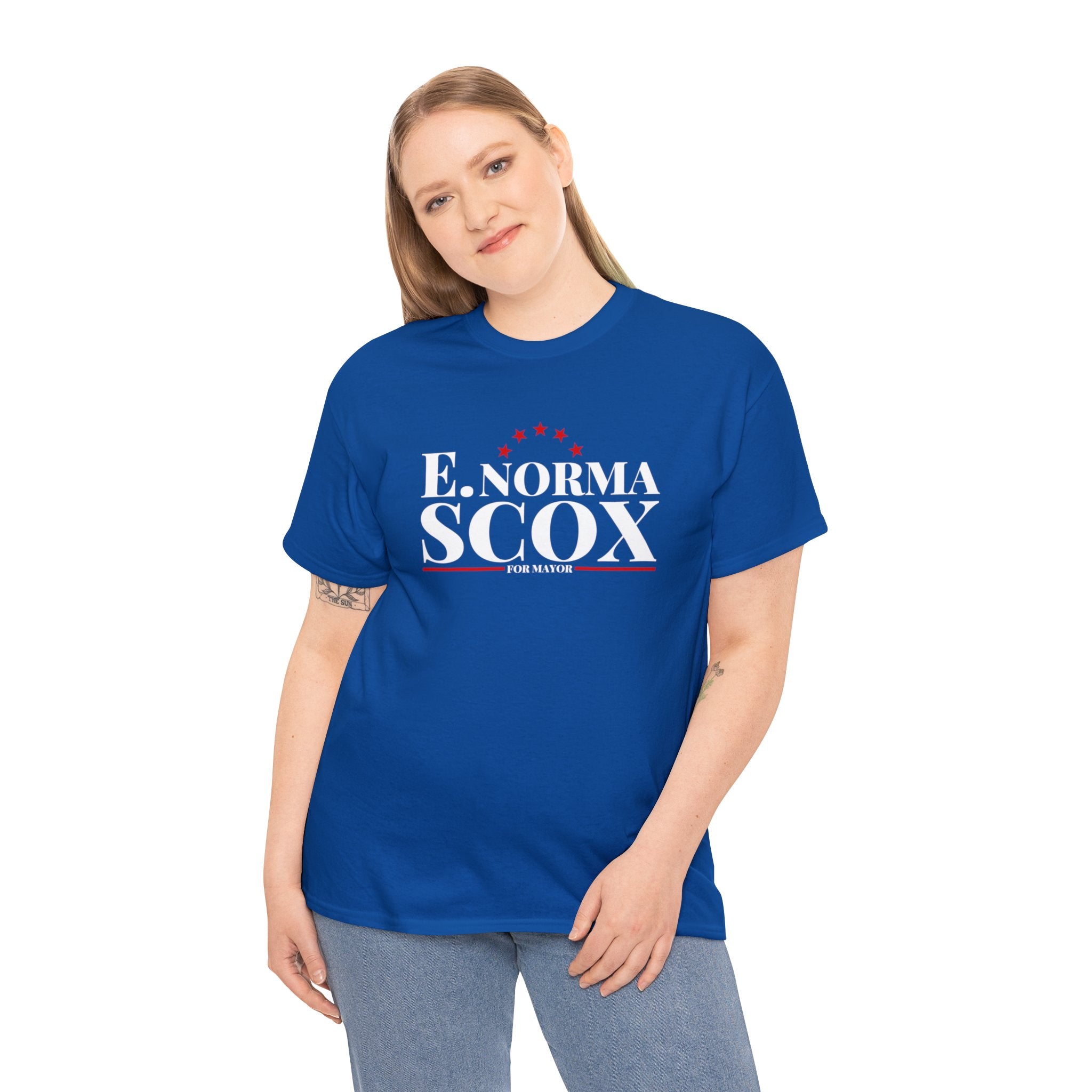 E. Norma Scox for mayor - Unisex Heavy Cotton Tee
