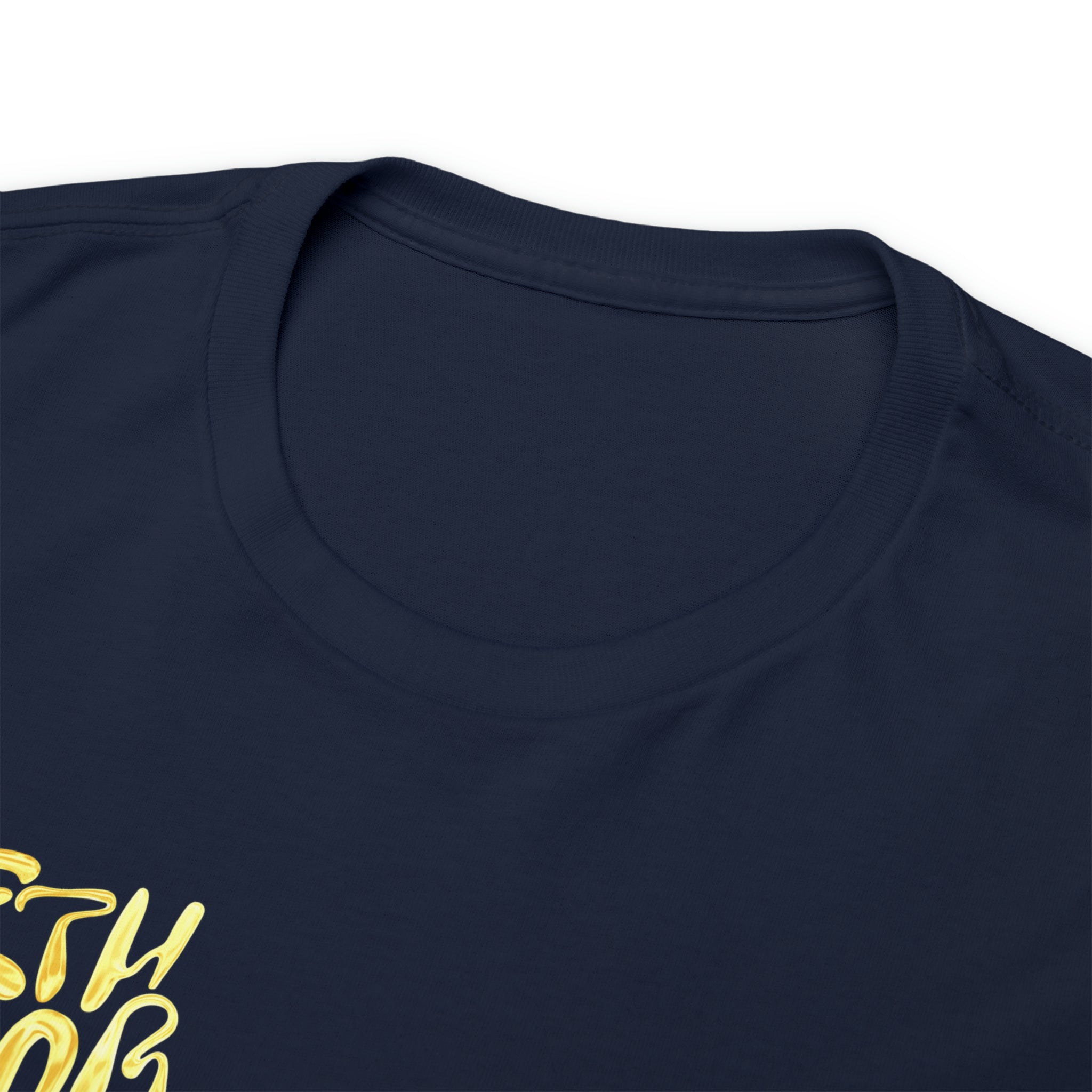 Fifth Year Beer Spill Front and Back - Unisex Heavy Cotton Tee