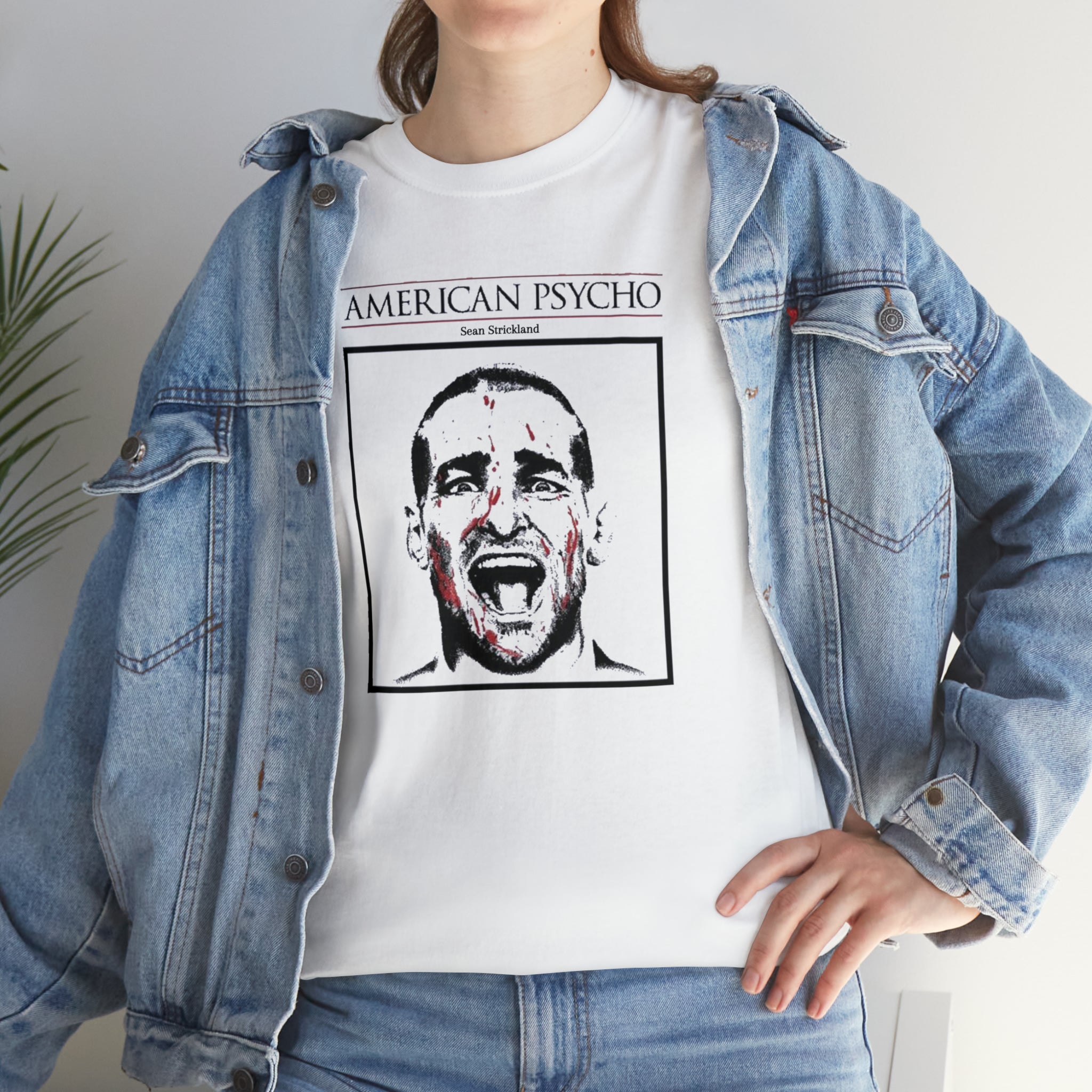 Sean Strickland American Psycho - Unisex Heavy Cotton Tee
