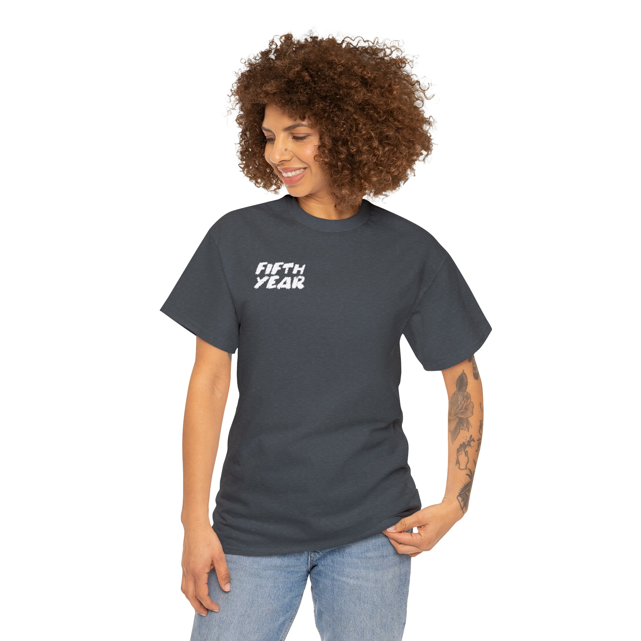 Fifth Year Lines - Unisex Heavy Cotton Tee