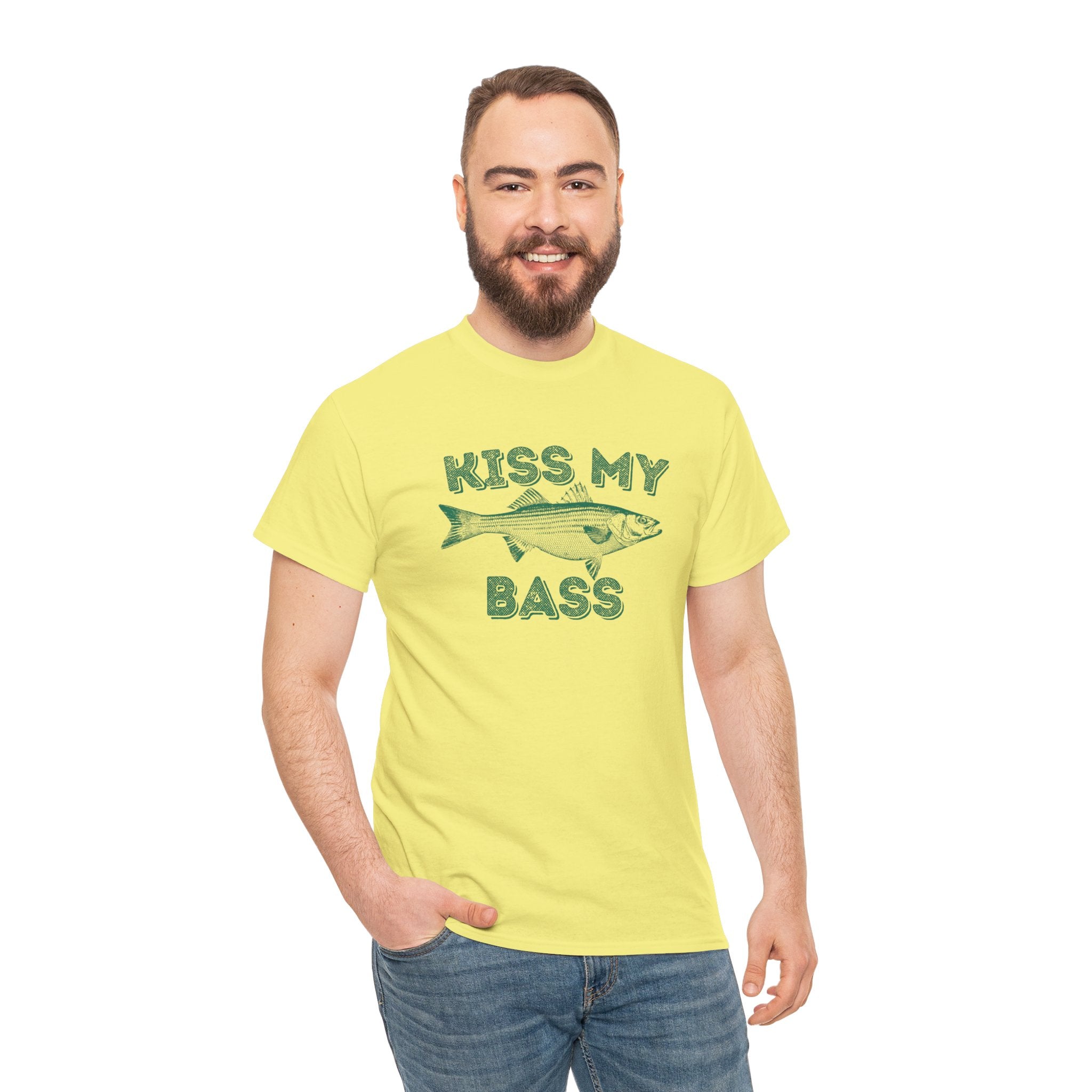 Kiss My Bass Fishing Shirt
