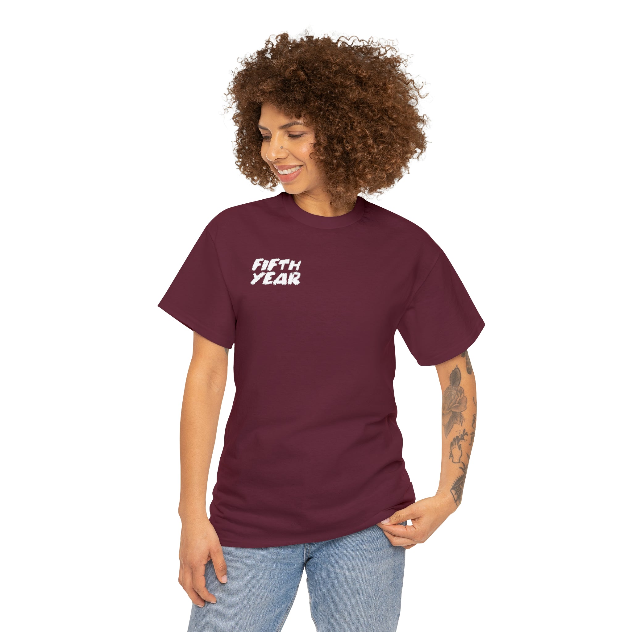 Fifth Year Lines - Unisex Heavy Cotton Tee
