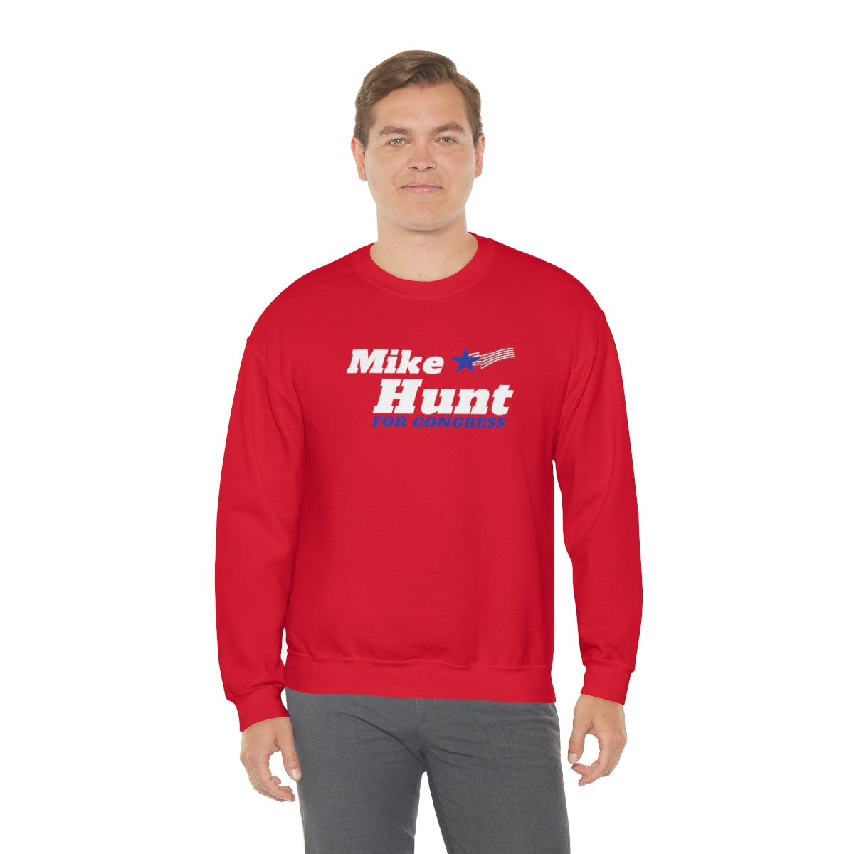 Mike Hunt - Unisex Heavy Blend™ Crewneck Sweatshirt