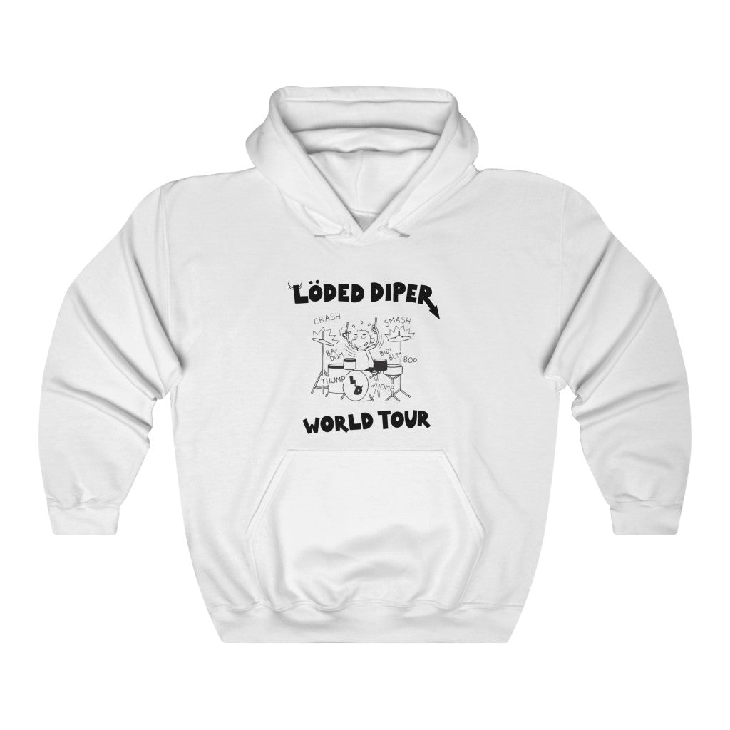 Loded Diper World Tour - Unisex Heavy Blend™ Hooded Sweatshirt - ALL COLORS