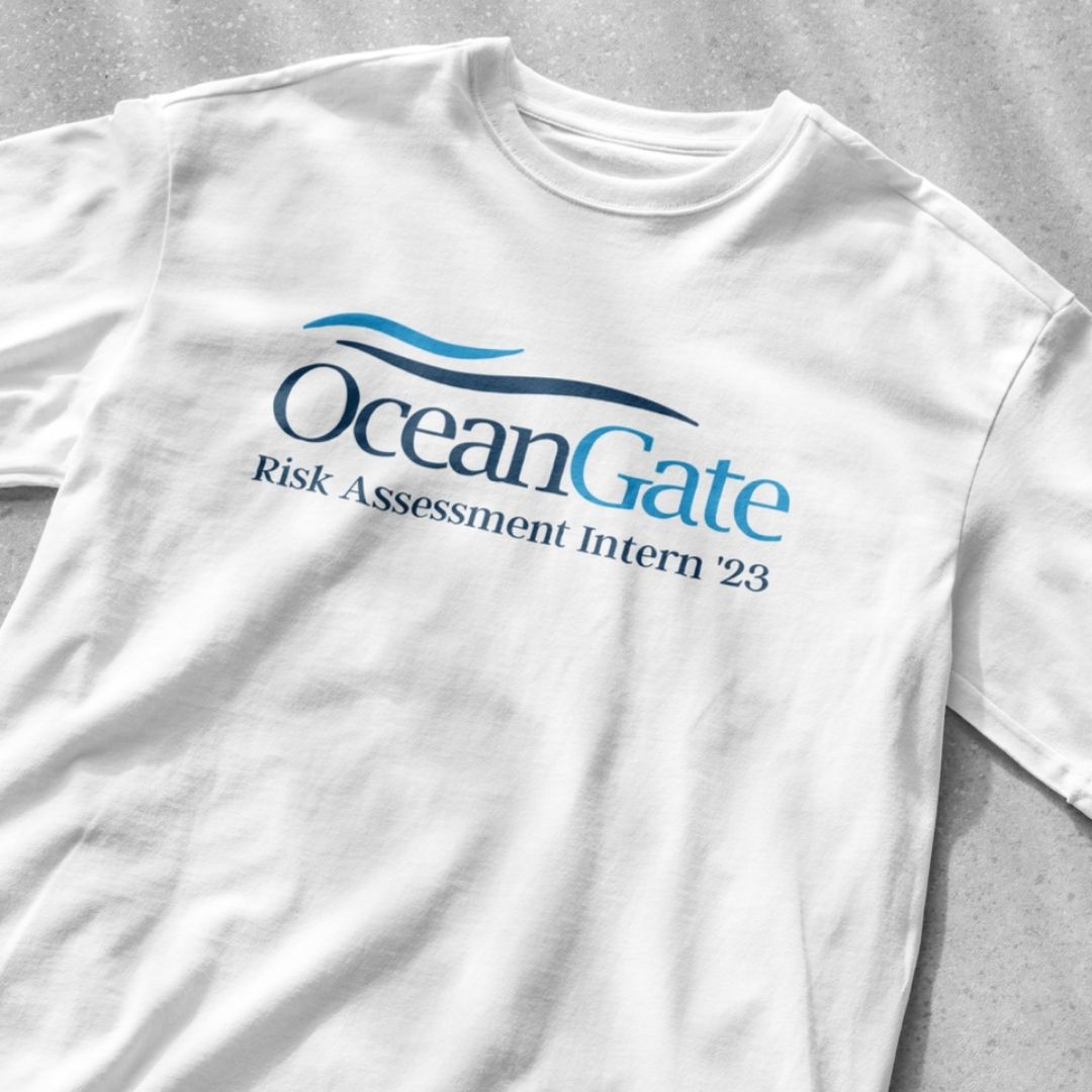 OceanGate Risk Assessment Intern '23 Unisex Heavy Cotton Tee