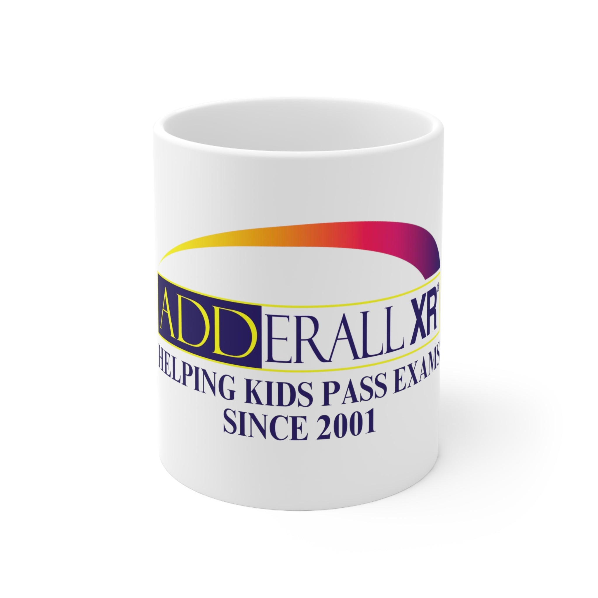 Adderall "Helping Kids Pass Exams Since 2001" - Ceramic Mug 11oz