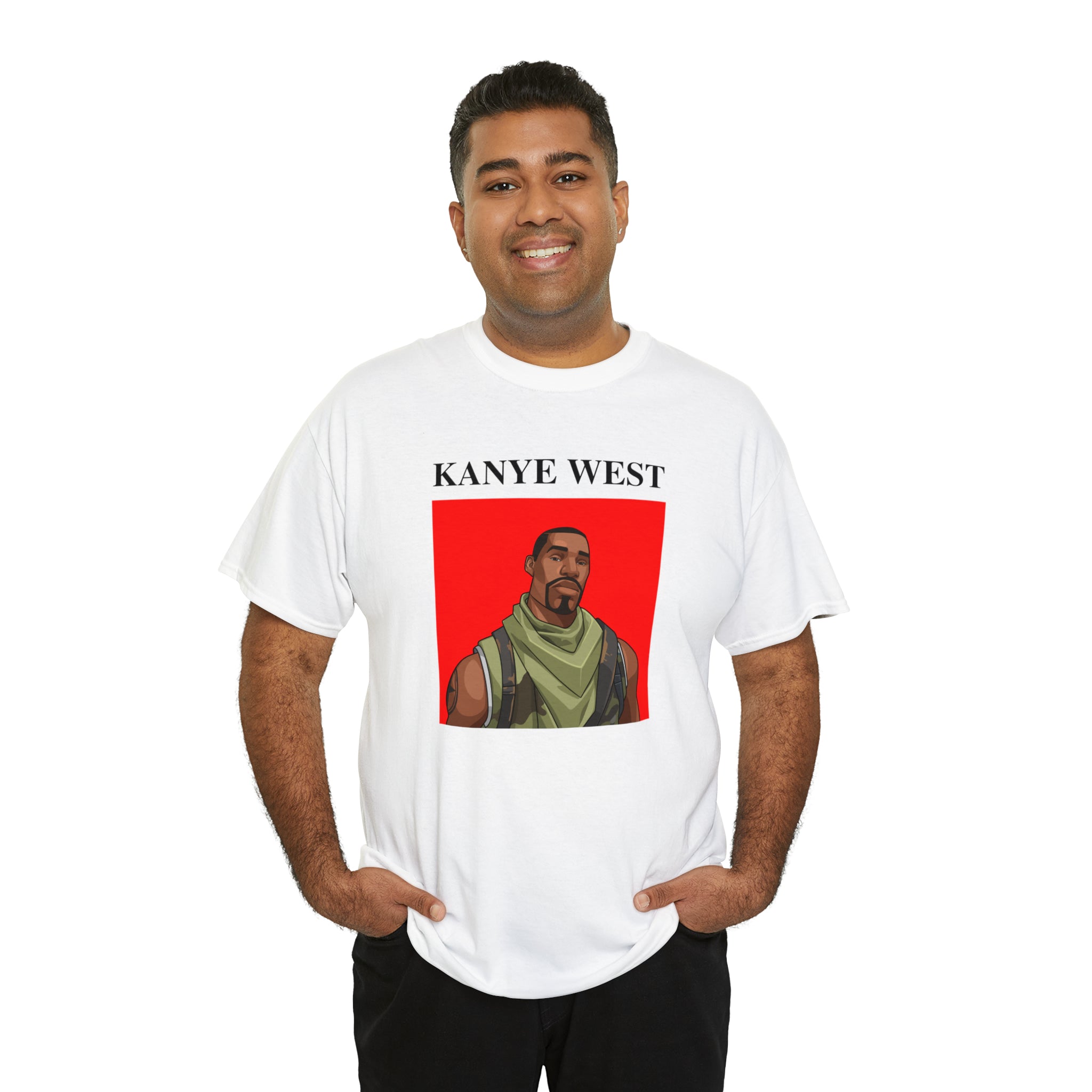 Kanye West Fortnite Default Skin - Unisex Heavy Cotton Tee