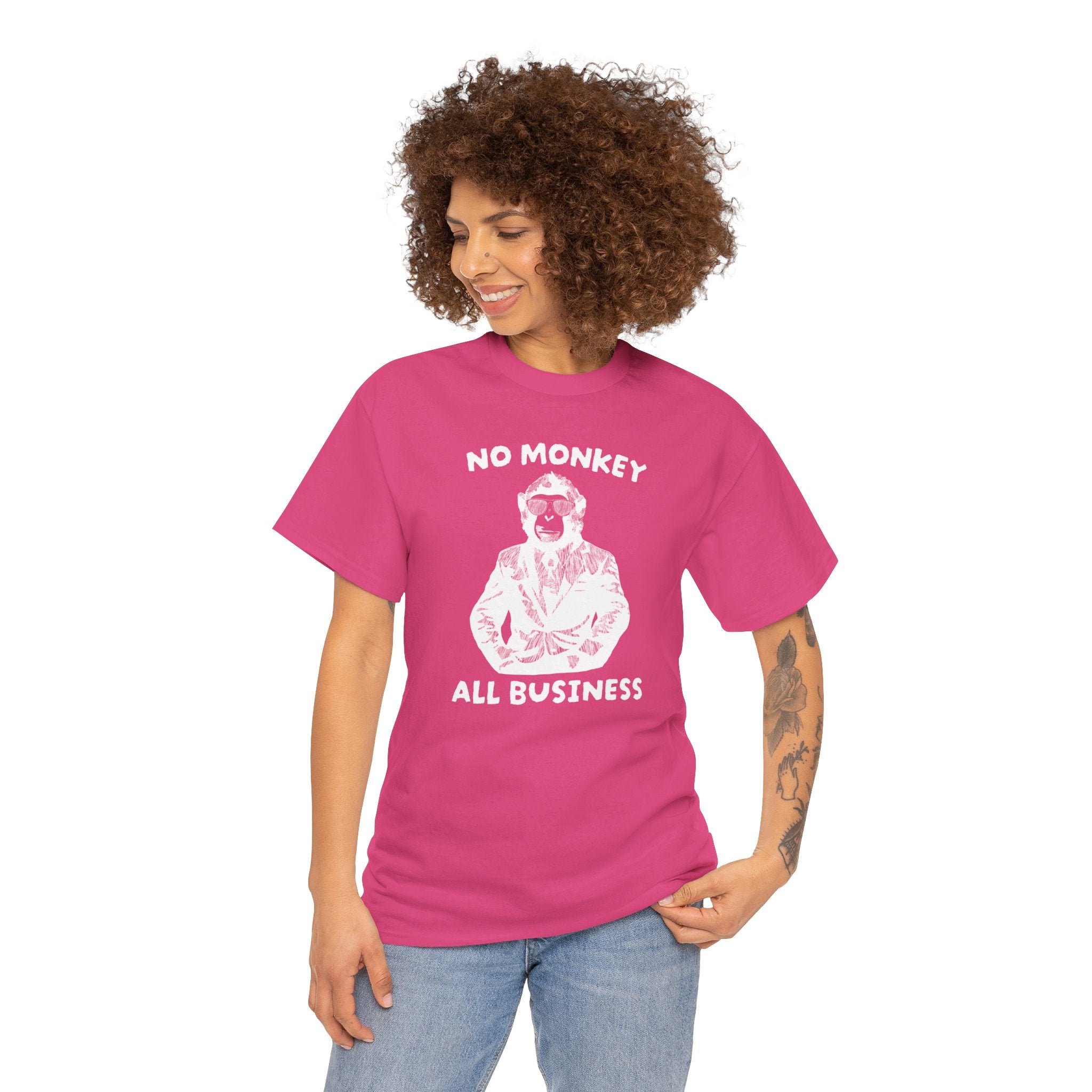 No Monkey All Business Shirt