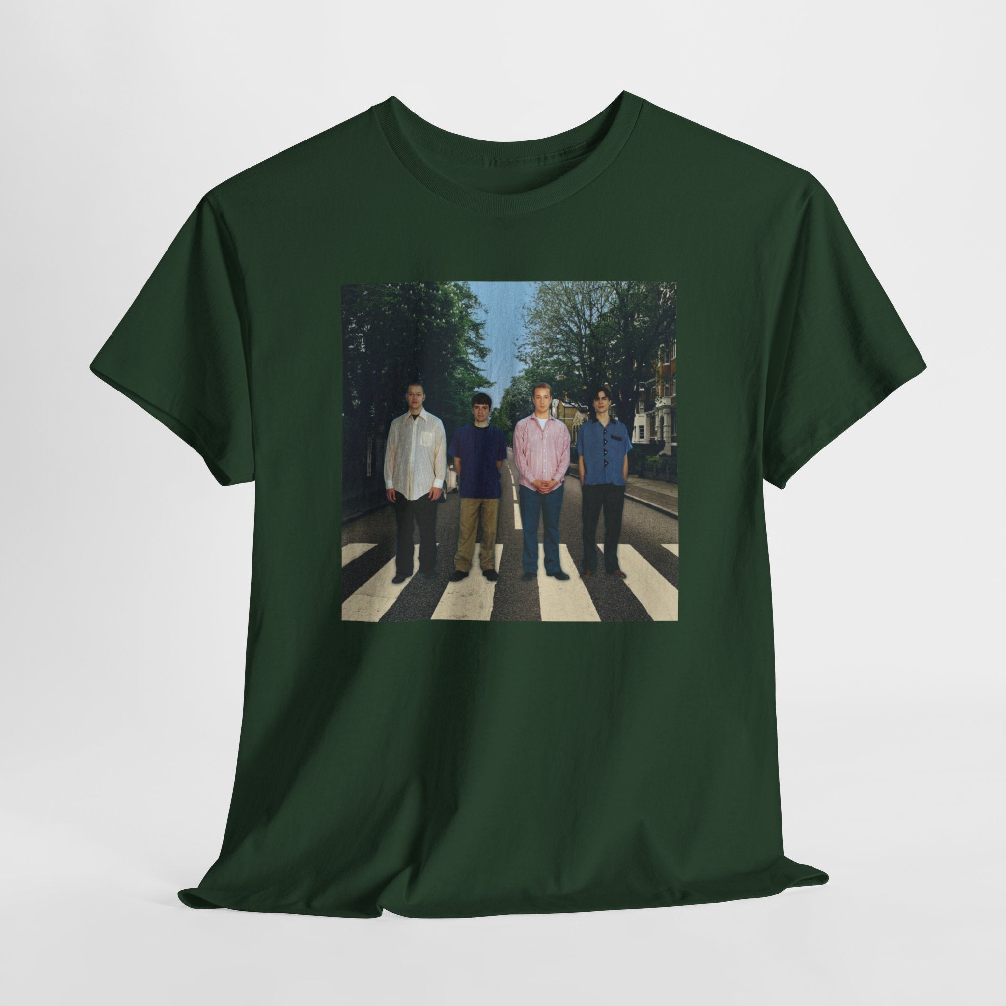 Weezer The Beatles Abbey Road Album Cover Shirt