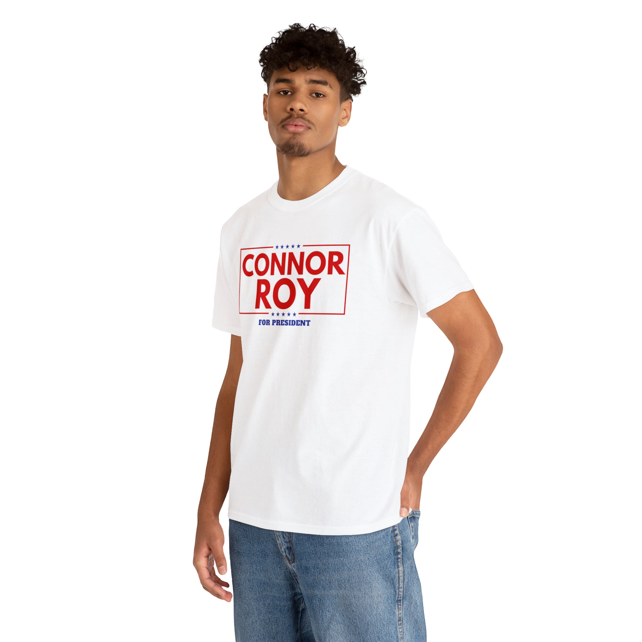 Connor Roy for President - Unisex Heavy Cotton Tee