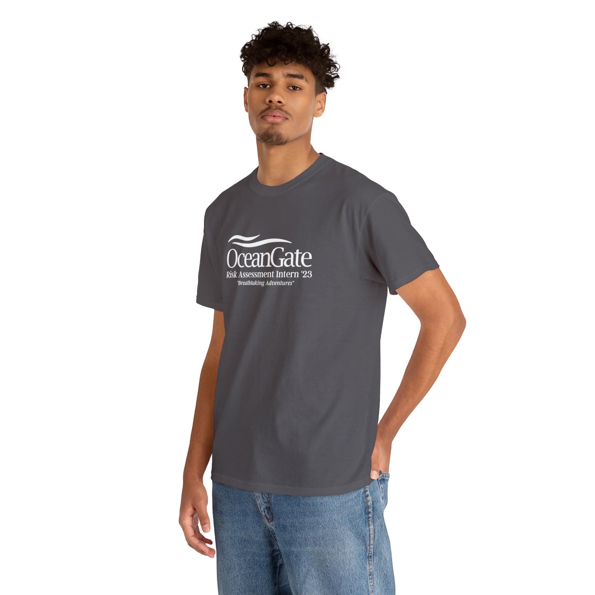 OceanGate Risk Assessment Intern '23 Unisex Heavy Cotton Tee