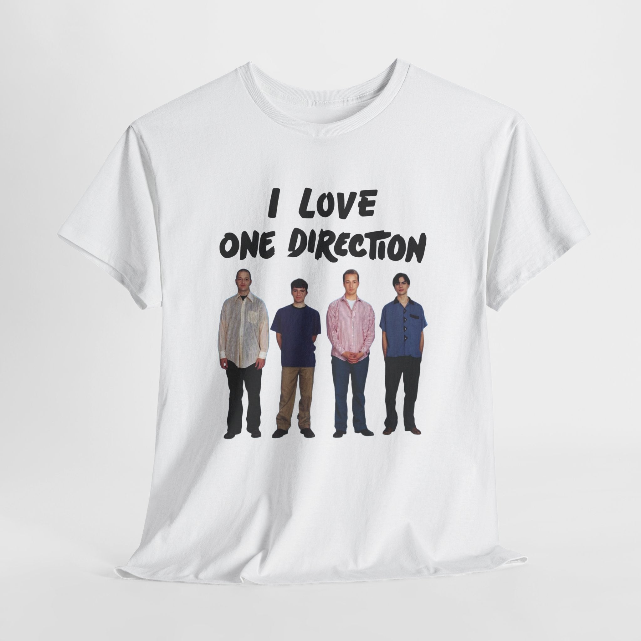 I Love One Direction Shirt - Weezer Parody Shirt