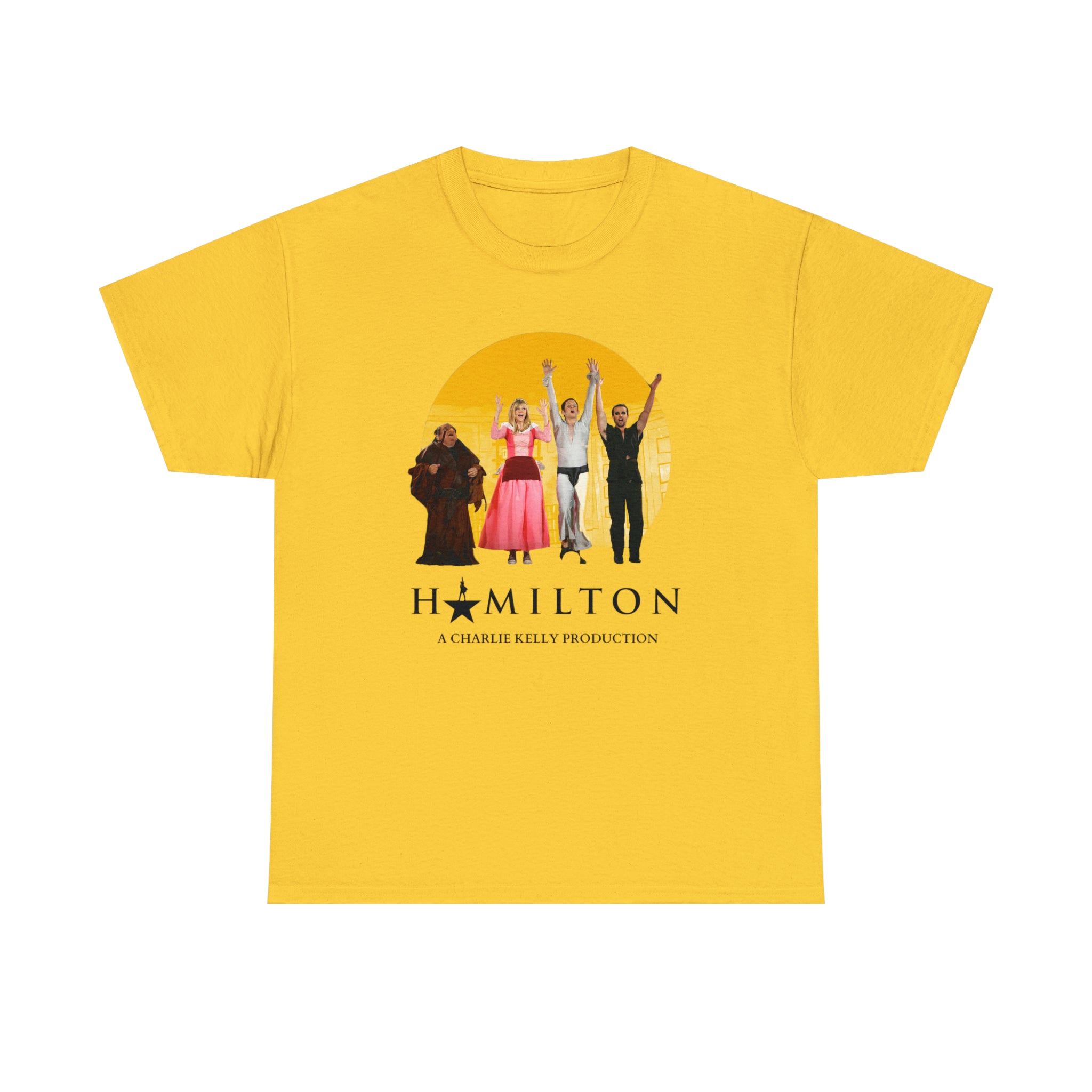 The Nightman Cometh (Hamilton) It's Always Sunny in Philidelphia - Unisex Heavy Cotton Tee