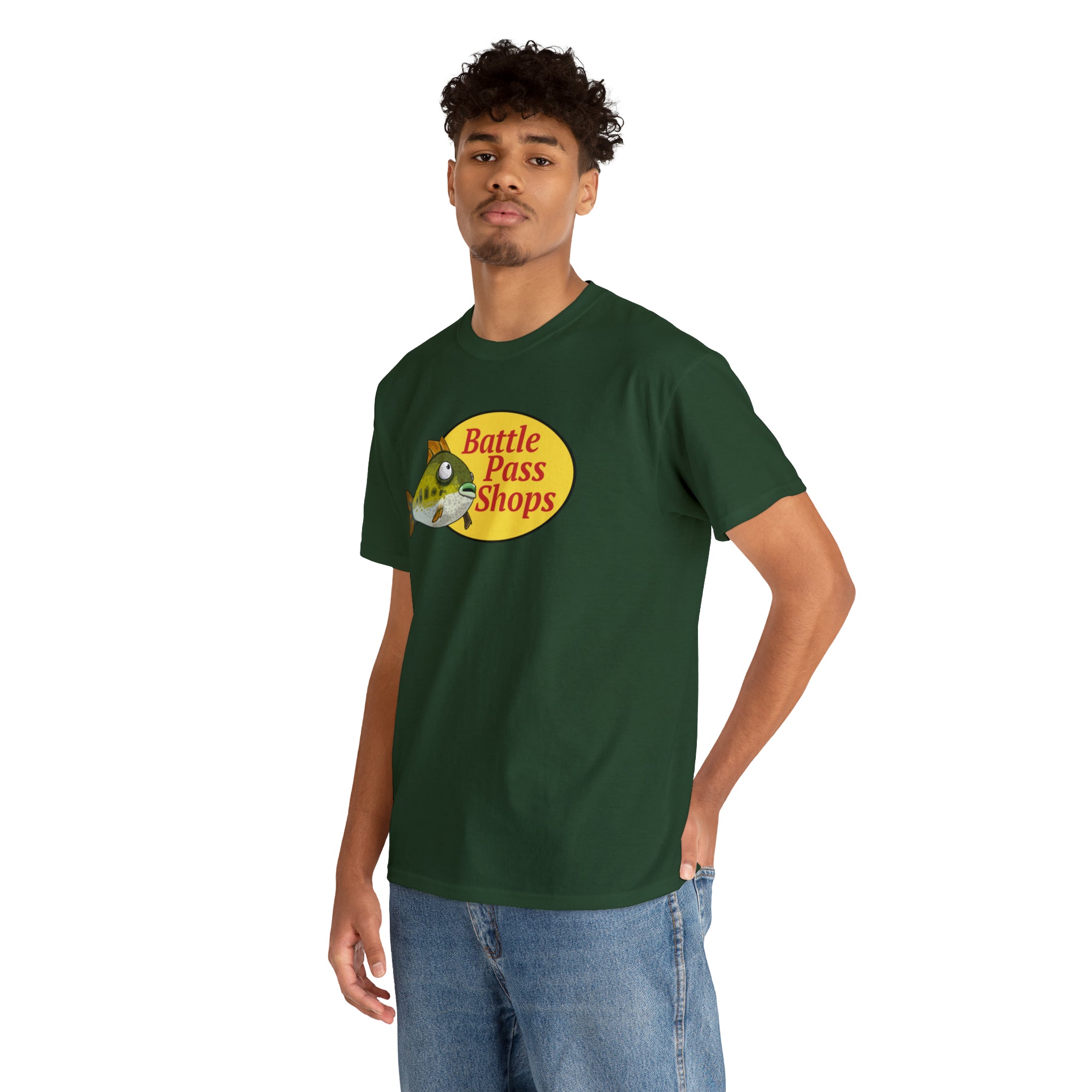 Battle Pass Shops Fortnite Flopper - Unisex Heavy Cotton Tee