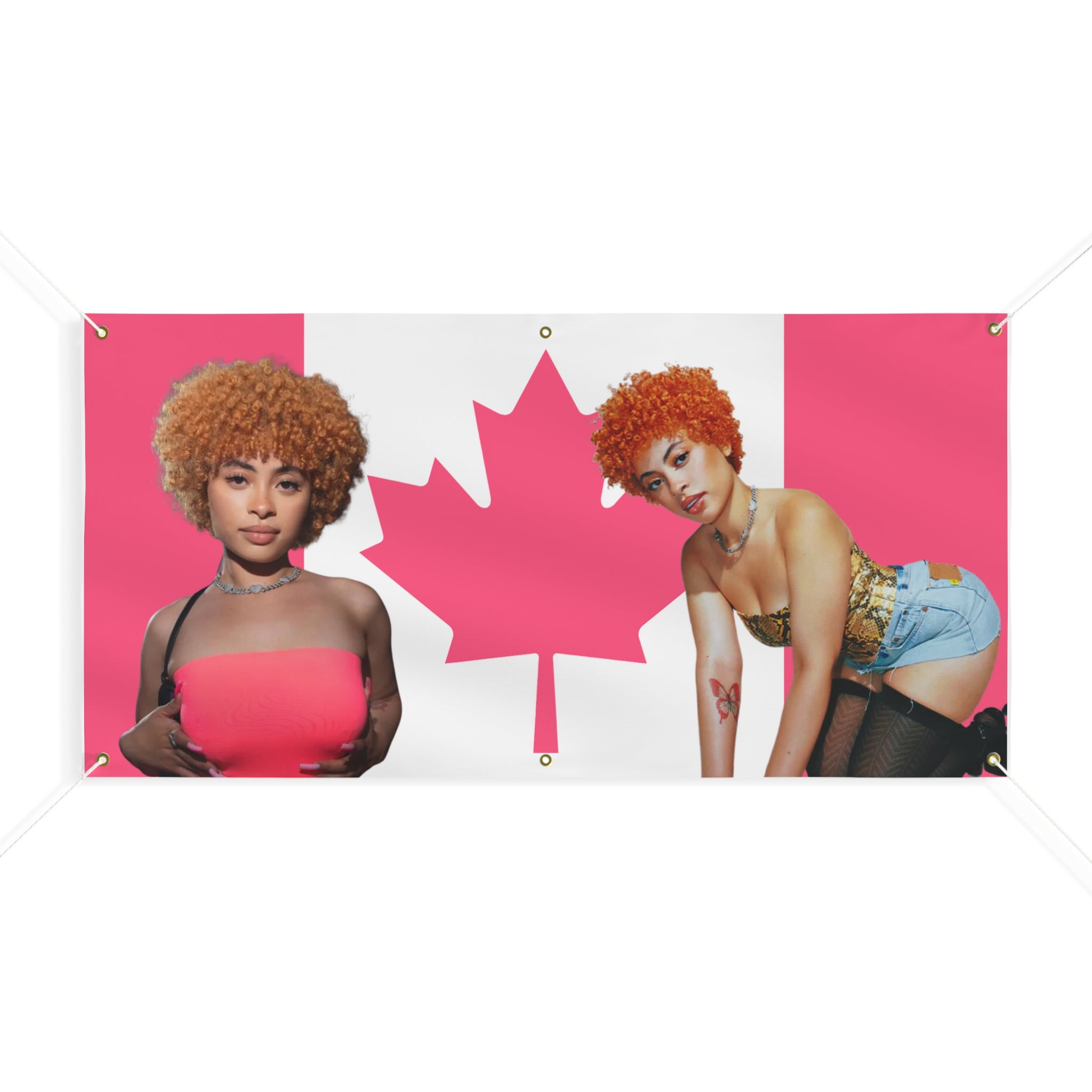 Ice Spice Canadian Flag