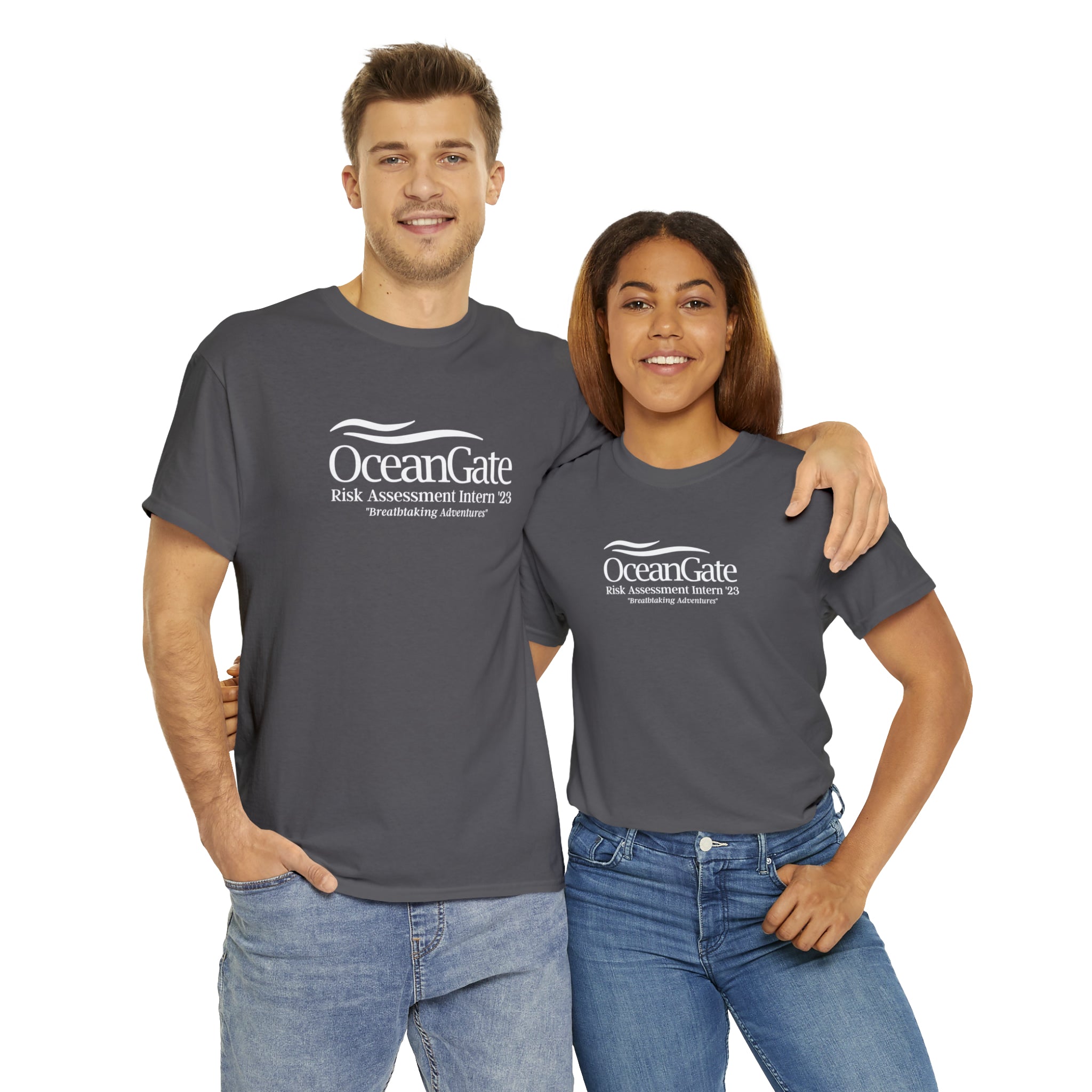 OceanGate Risk Assessment Intern '23 Unisex Heavy Cotton Tee