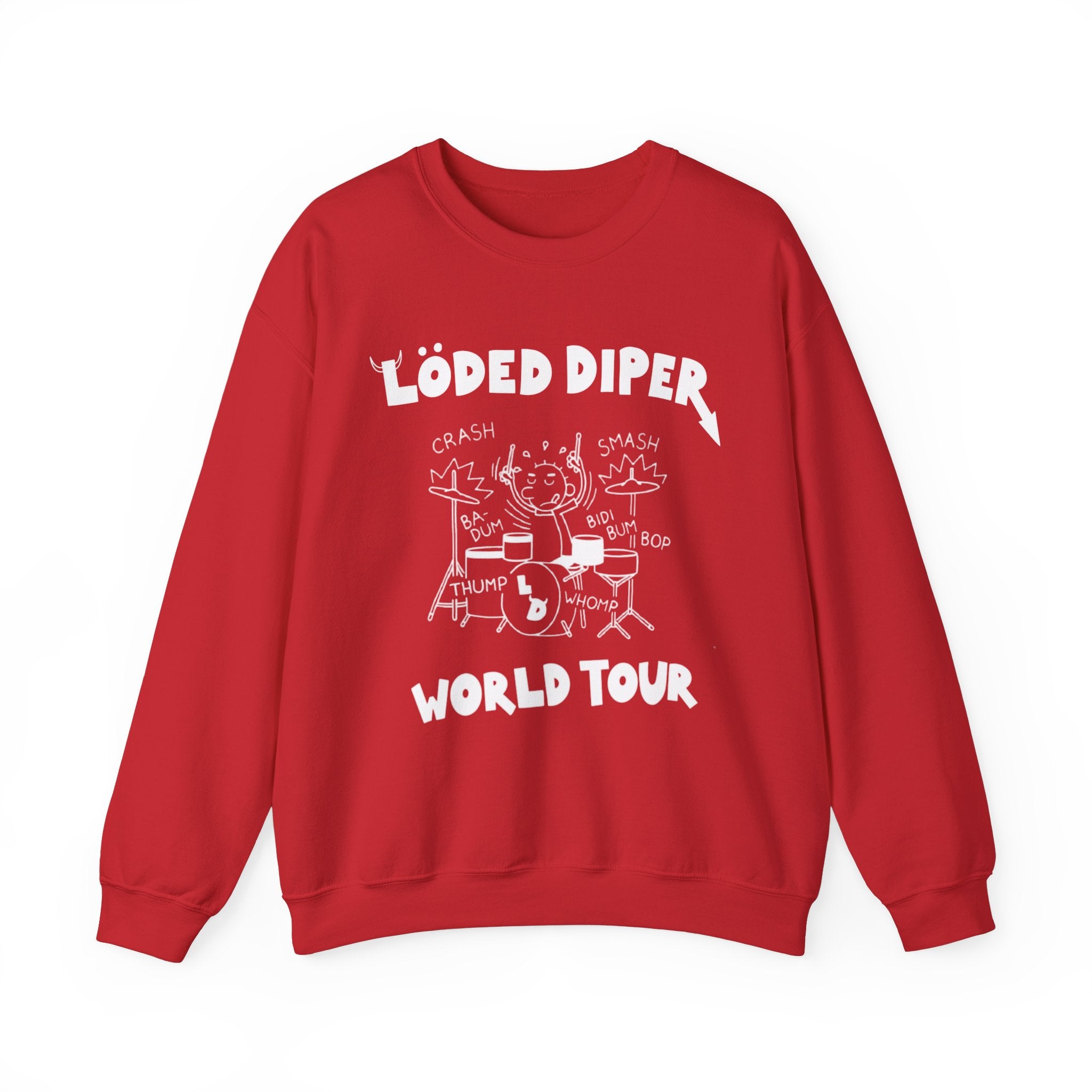 Loded Diper Unisex Heavy Blend™ Crewneck Sweatshirt