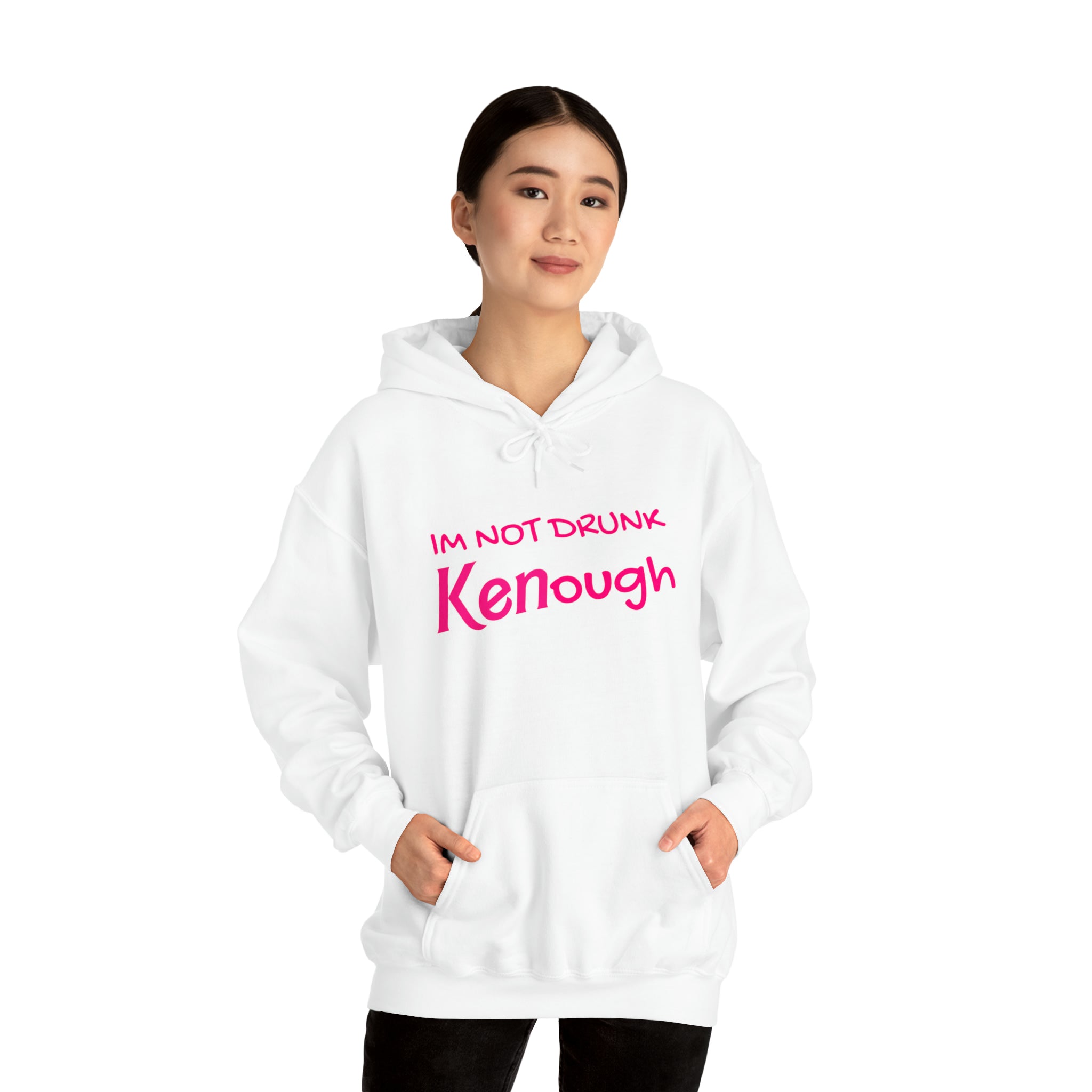 I'm not drunk Kenough Barbie - Unisex Heavy Blend™ Hooded Sweatshirt