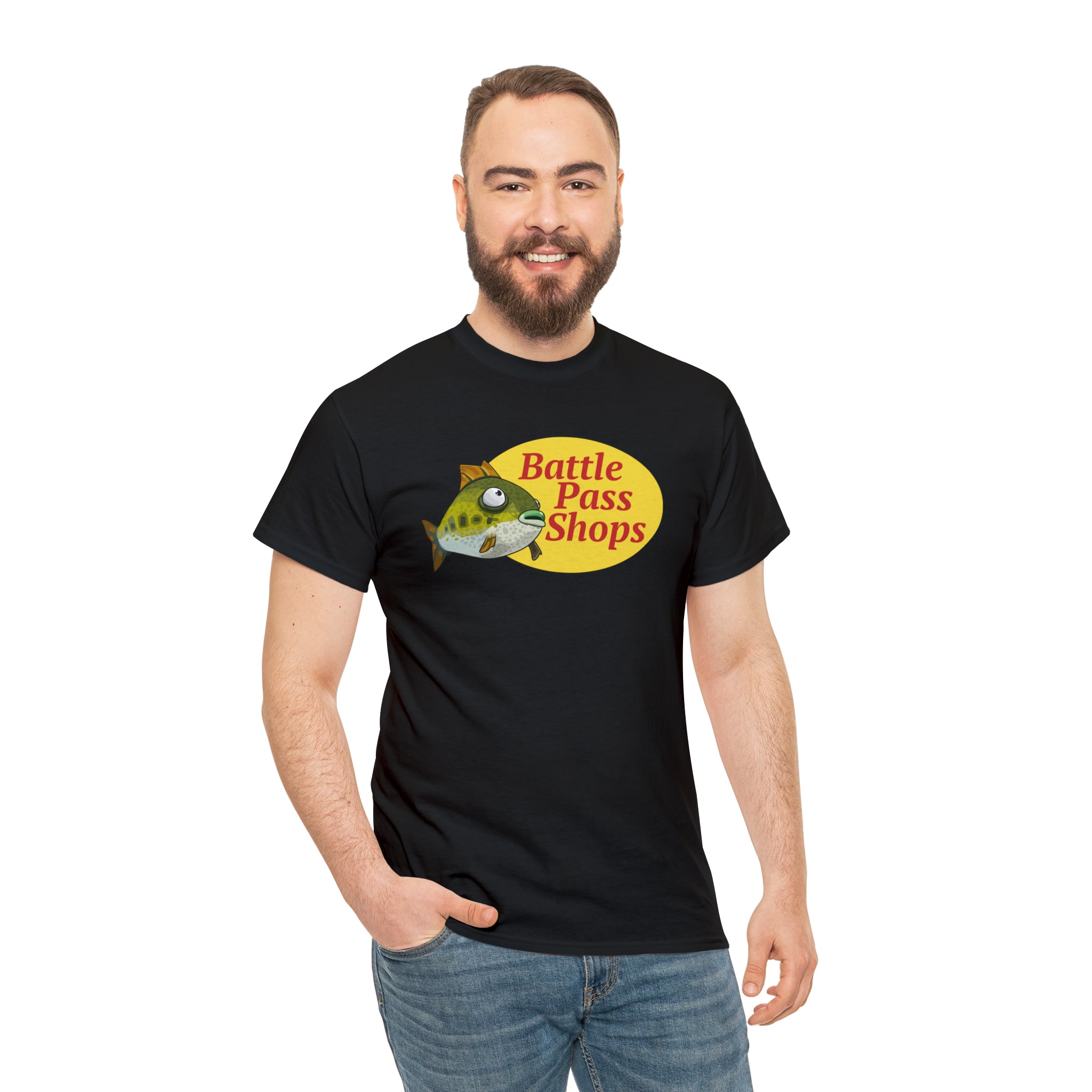 Battle Pass Shops Fortnite Flopper - Unisex Heavy Cotton Tee