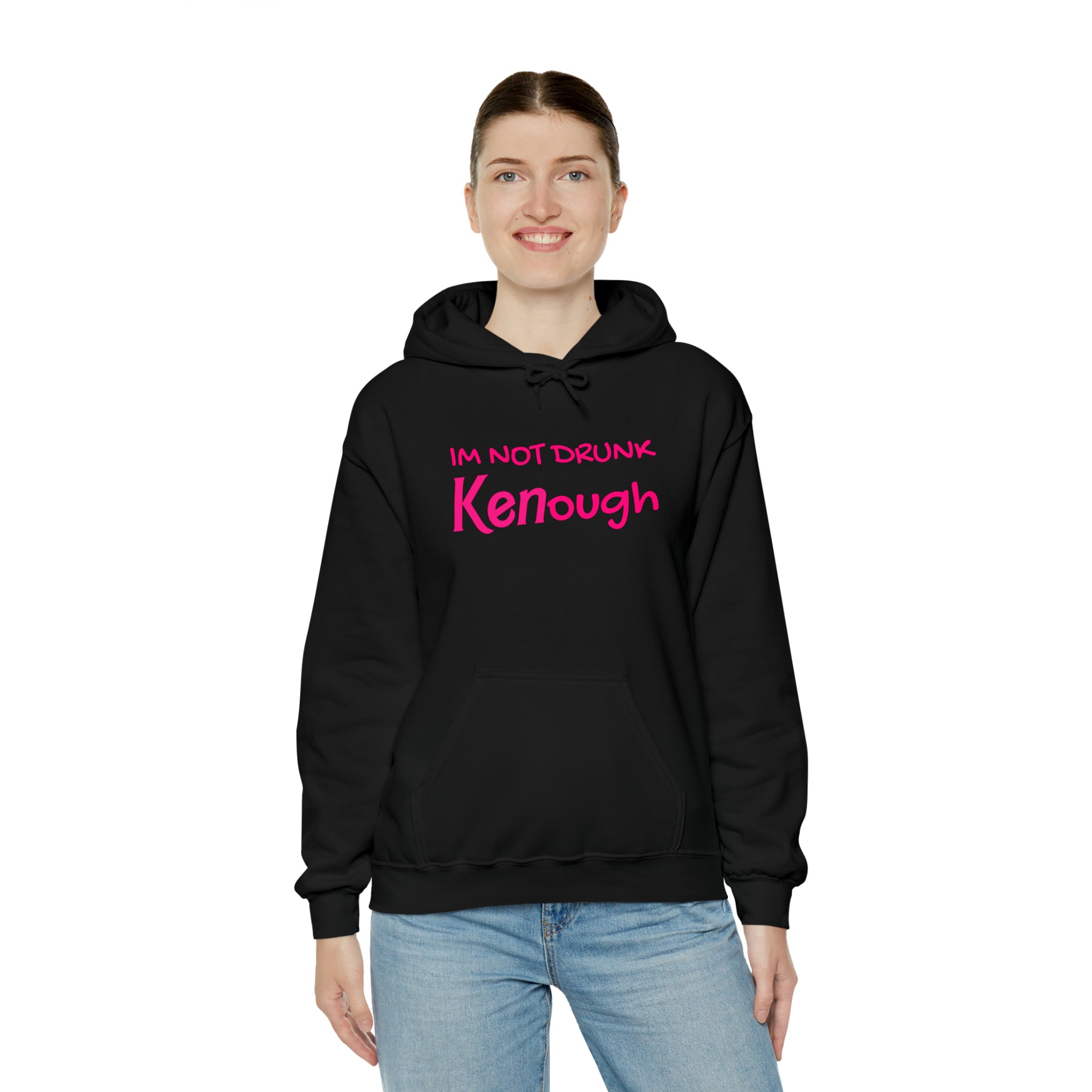 I'm not drunk Kenough Barbie - Unisex Heavy Blend™ Hooded Sweatshirt