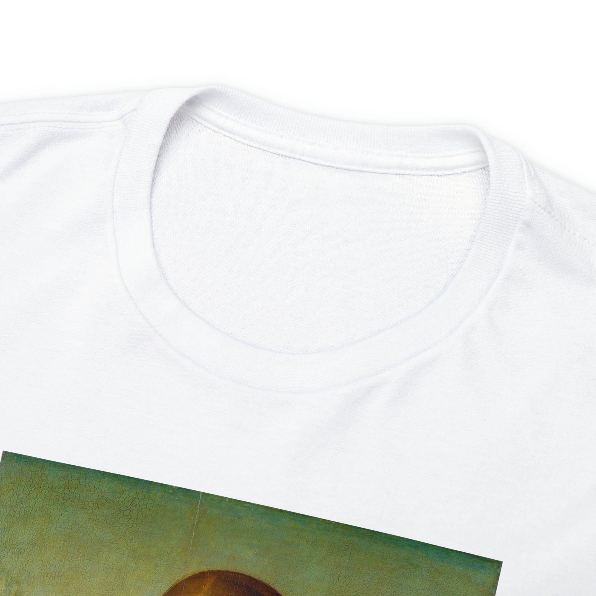 Mona Lisa with Dab Pen and Bong - Unisex Heavy Cotton Tee