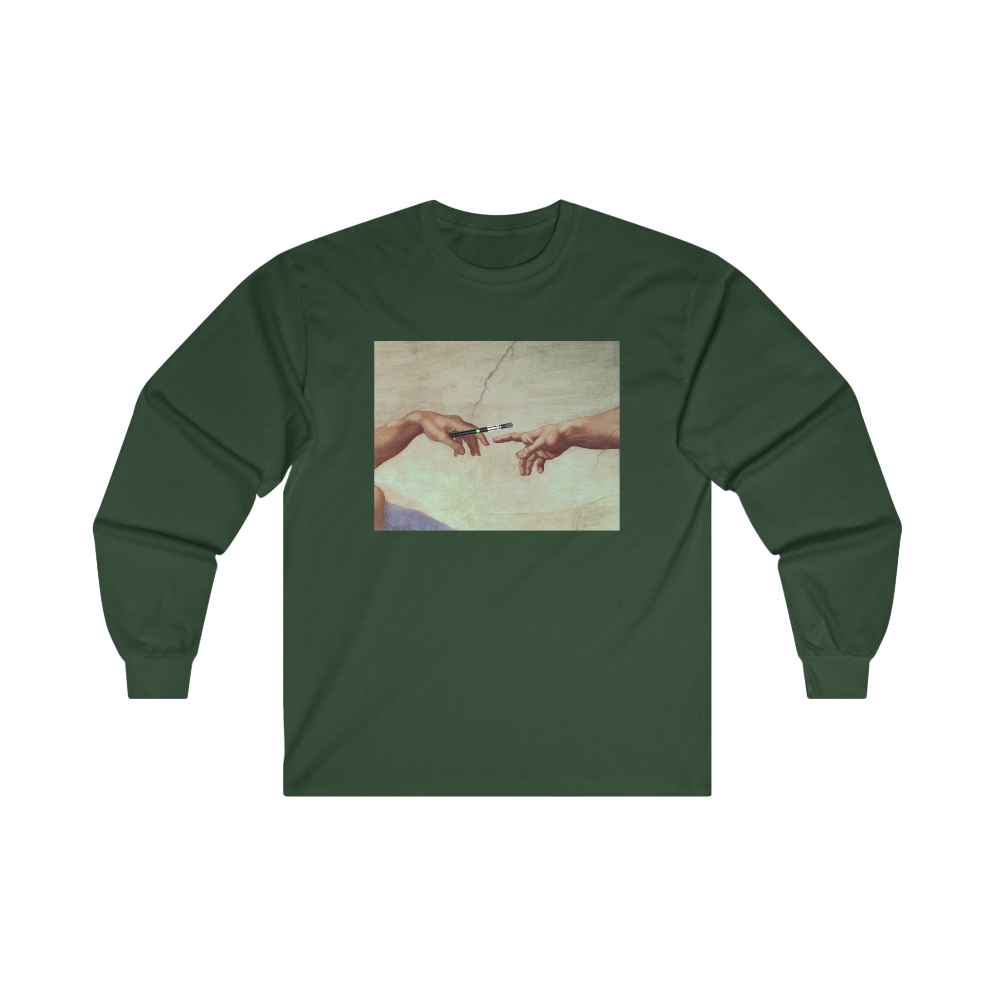 Gods Hand Passing Dab Pen - Ultra Cotton Long Sleeve Tee