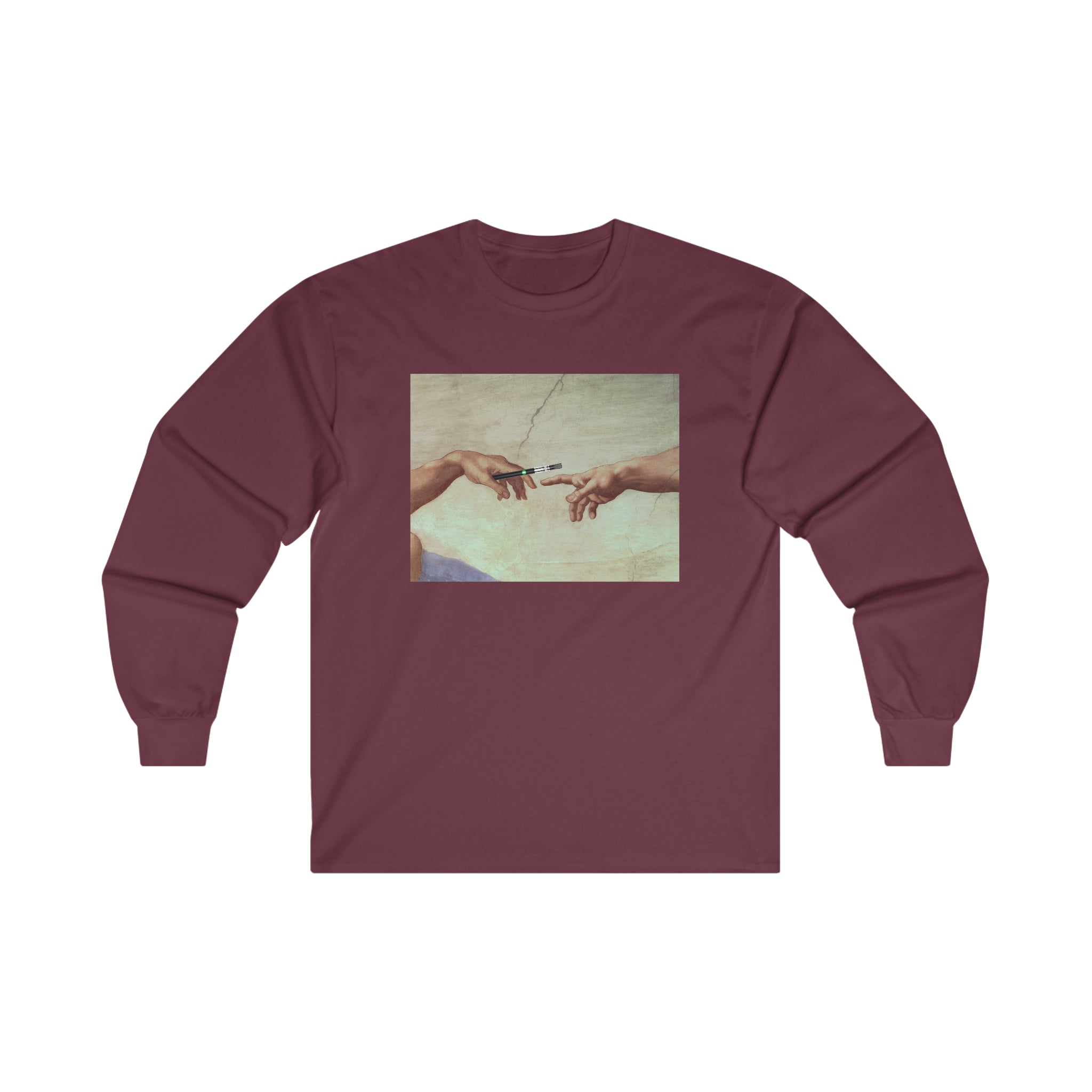 Gods Hand Passing Dab Pen - Ultra Cotton Long Sleeve Tee