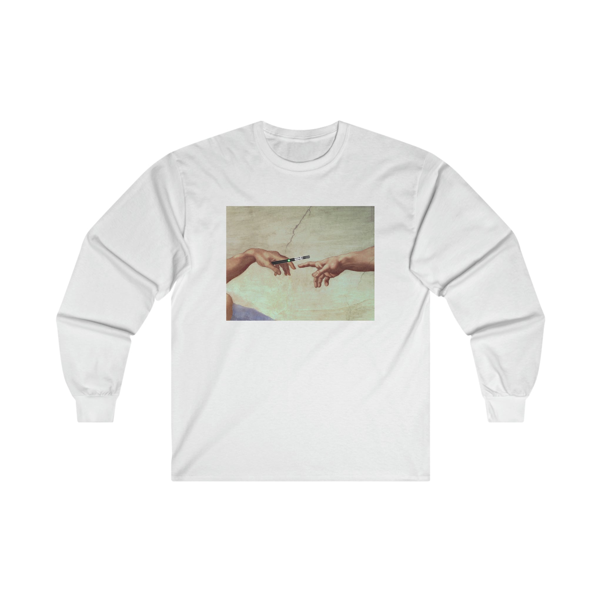 Gods Hand Passing Dab Pen - Ultra Cotton Long Sleeve Tee