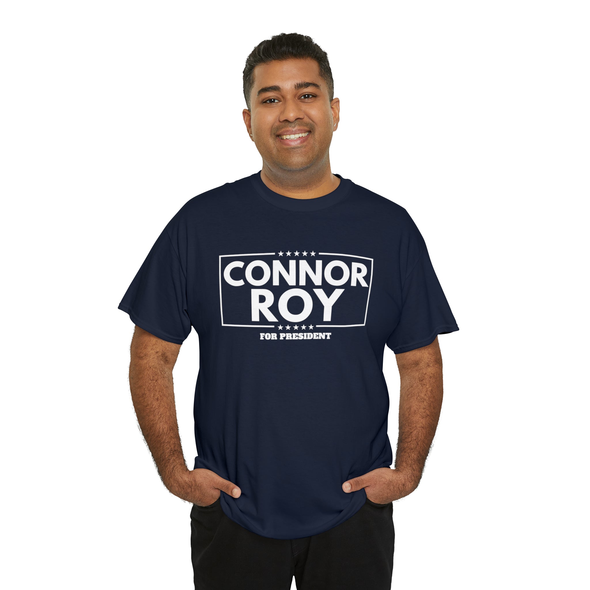 Connor Roy for President - Unisex Heavy Cotton Tee