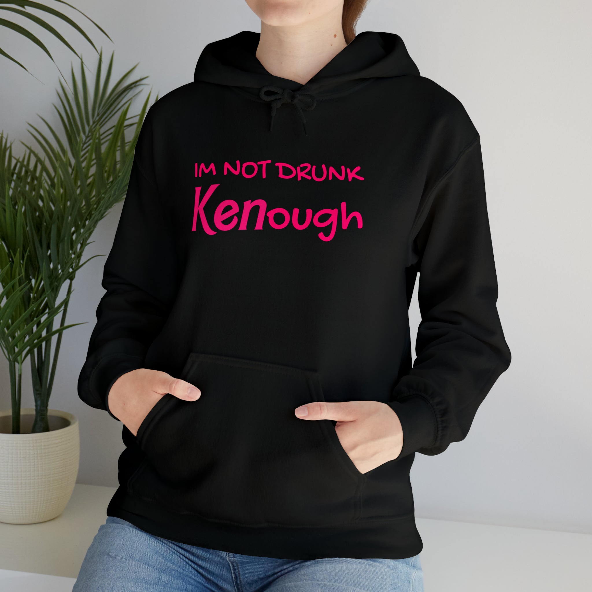 I'm not drunk Kenough Barbie - Unisex Heavy Blend™ Hooded Sweatshirt