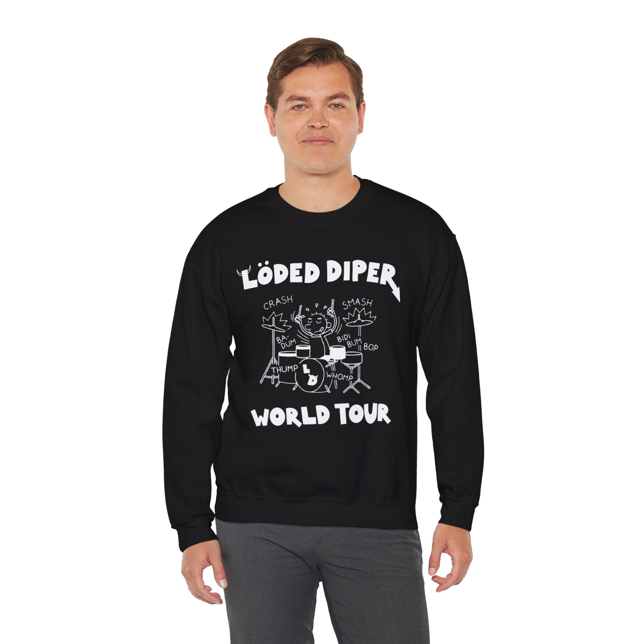 Loded Diper Unisex Heavy Blend™ Crewneck Sweatshirt