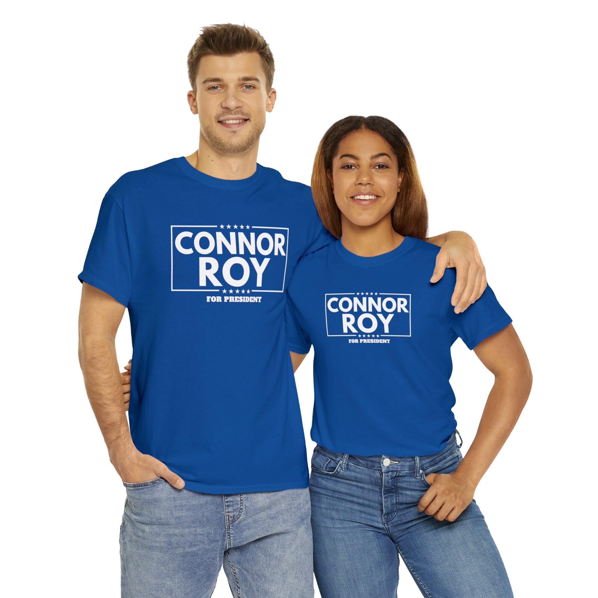 Connor Roy for President - Unisex Heavy Cotton Tee