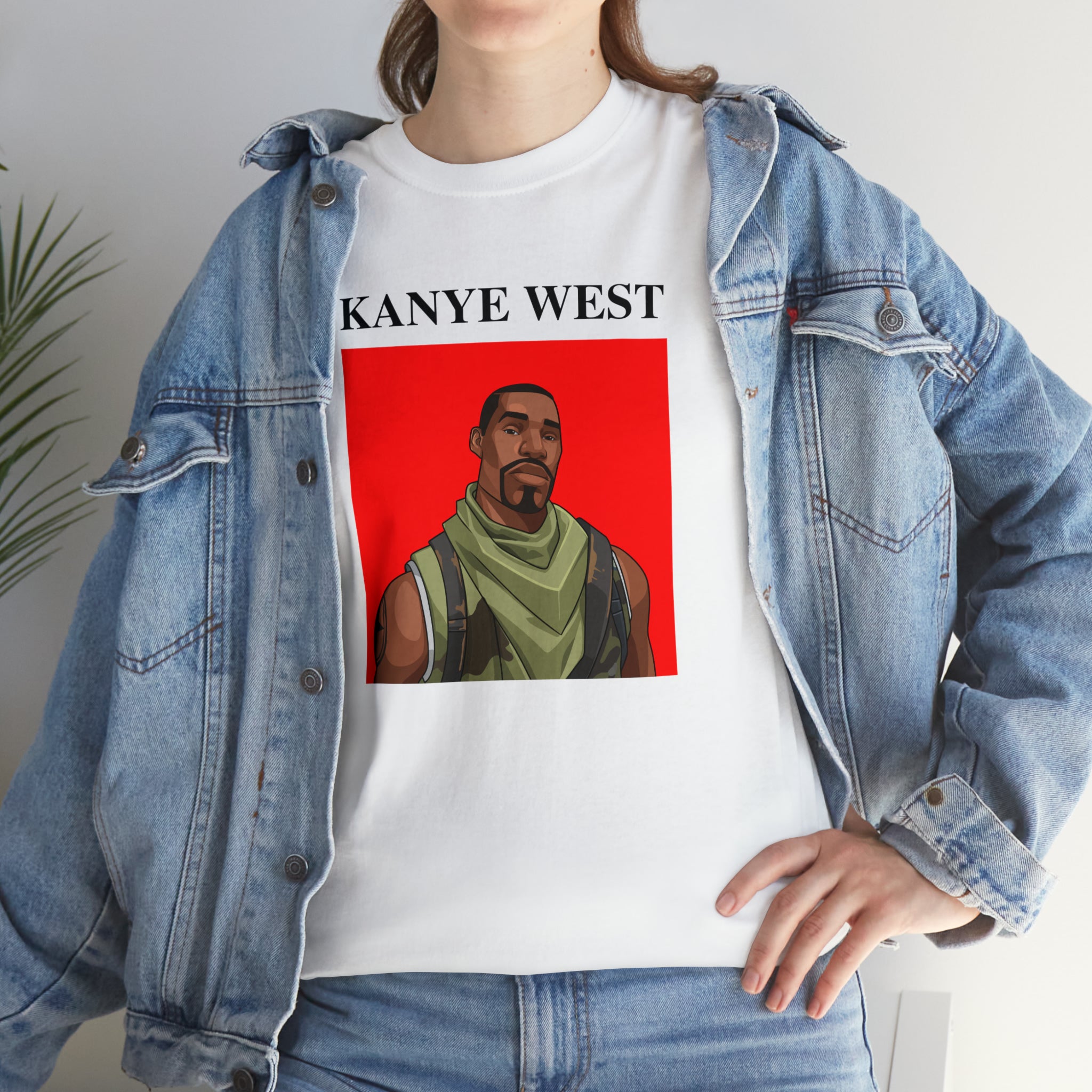 Kanye West Fortnite Default Skin - Unisex Heavy Cotton Tee