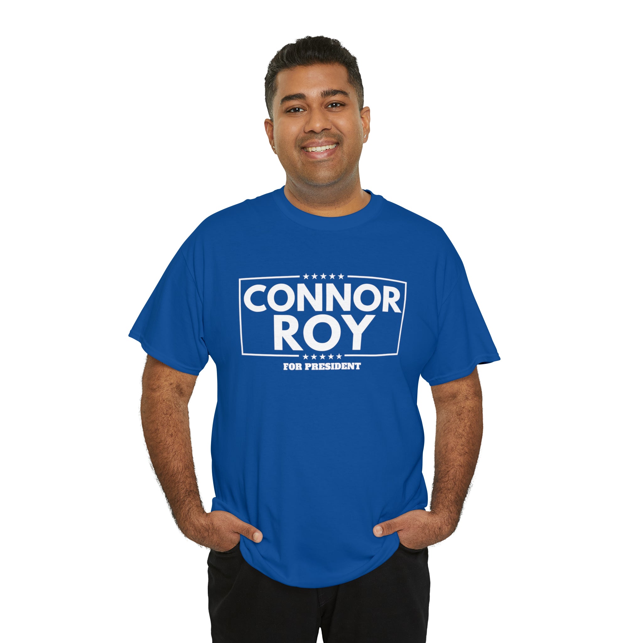 Connor Roy for President - Unisex Heavy Cotton Tee