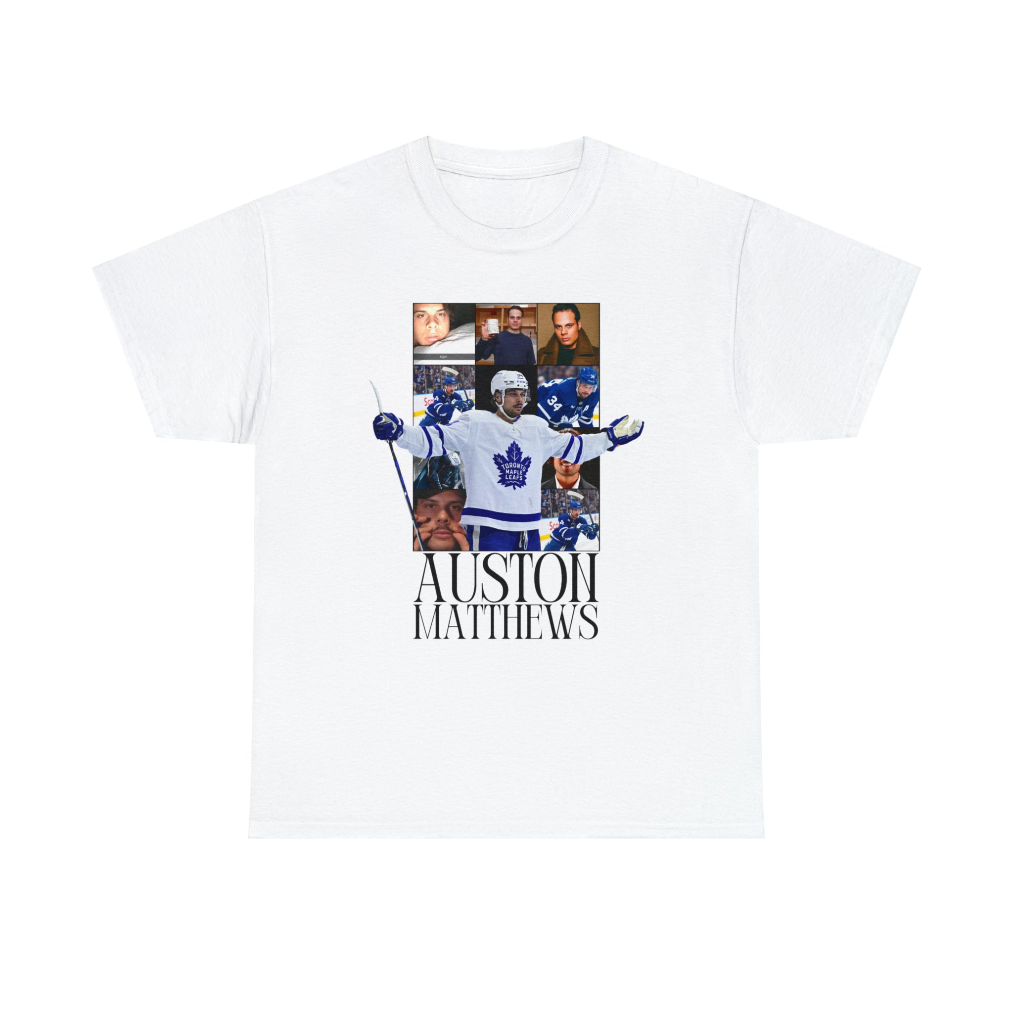 Auston Matthews (with back quote) - Unisex Heavy Cotton Tee