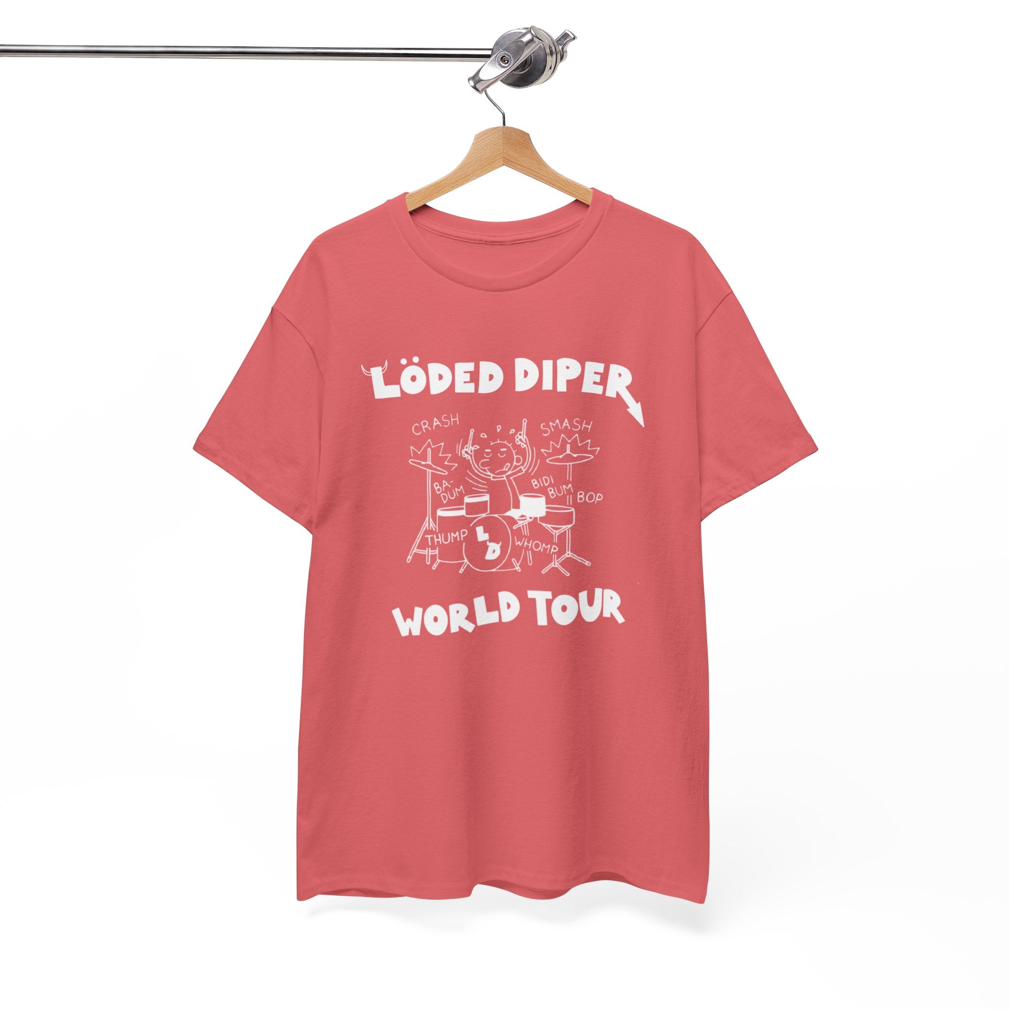 Loded Diper World Tour Shirt (Diary of a Wimpy Kid Rodrick Rules) - Unisex Heavy Cotton Tee