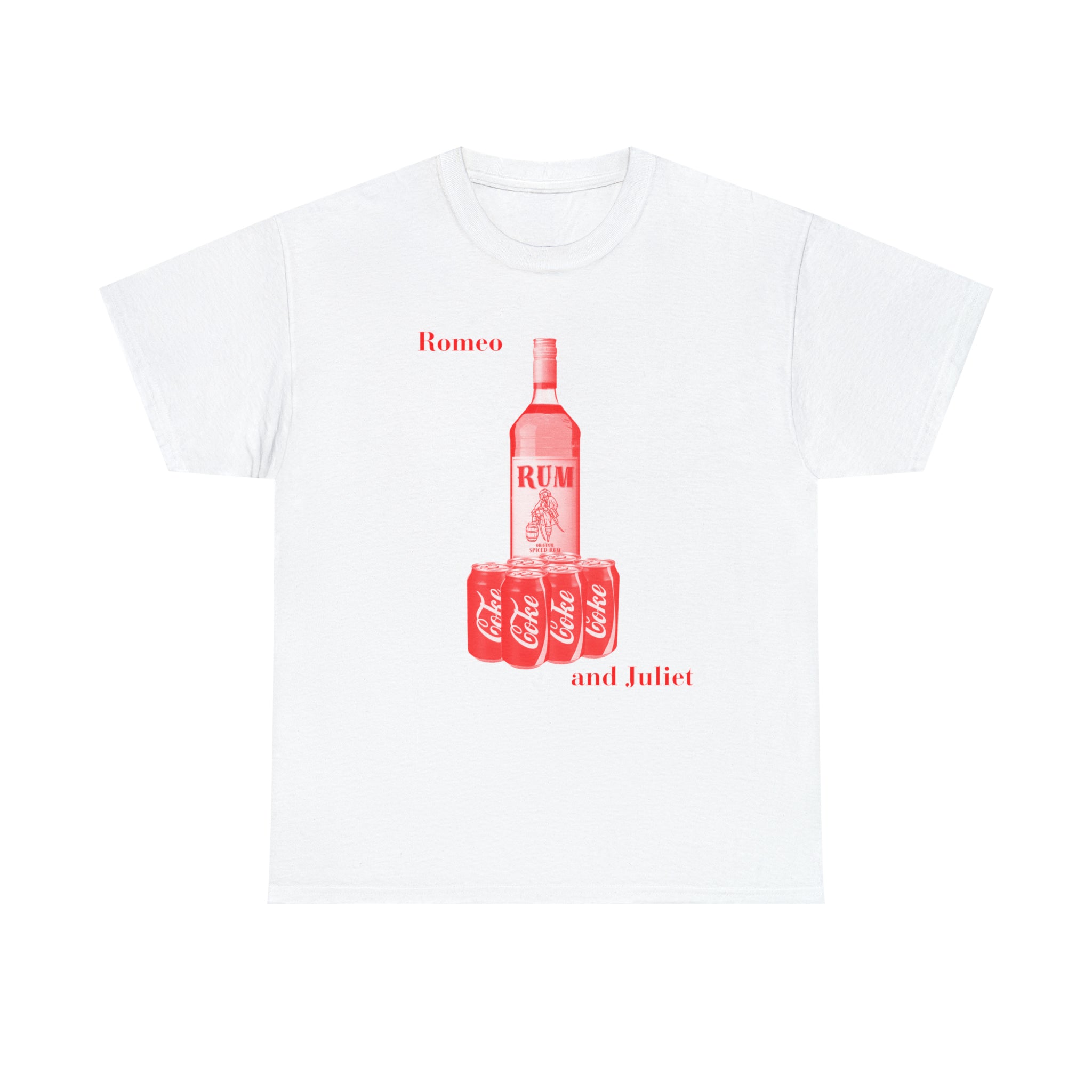 Romeo and Juliet Rum and Coke - Unisex Heavy Cotton Tee