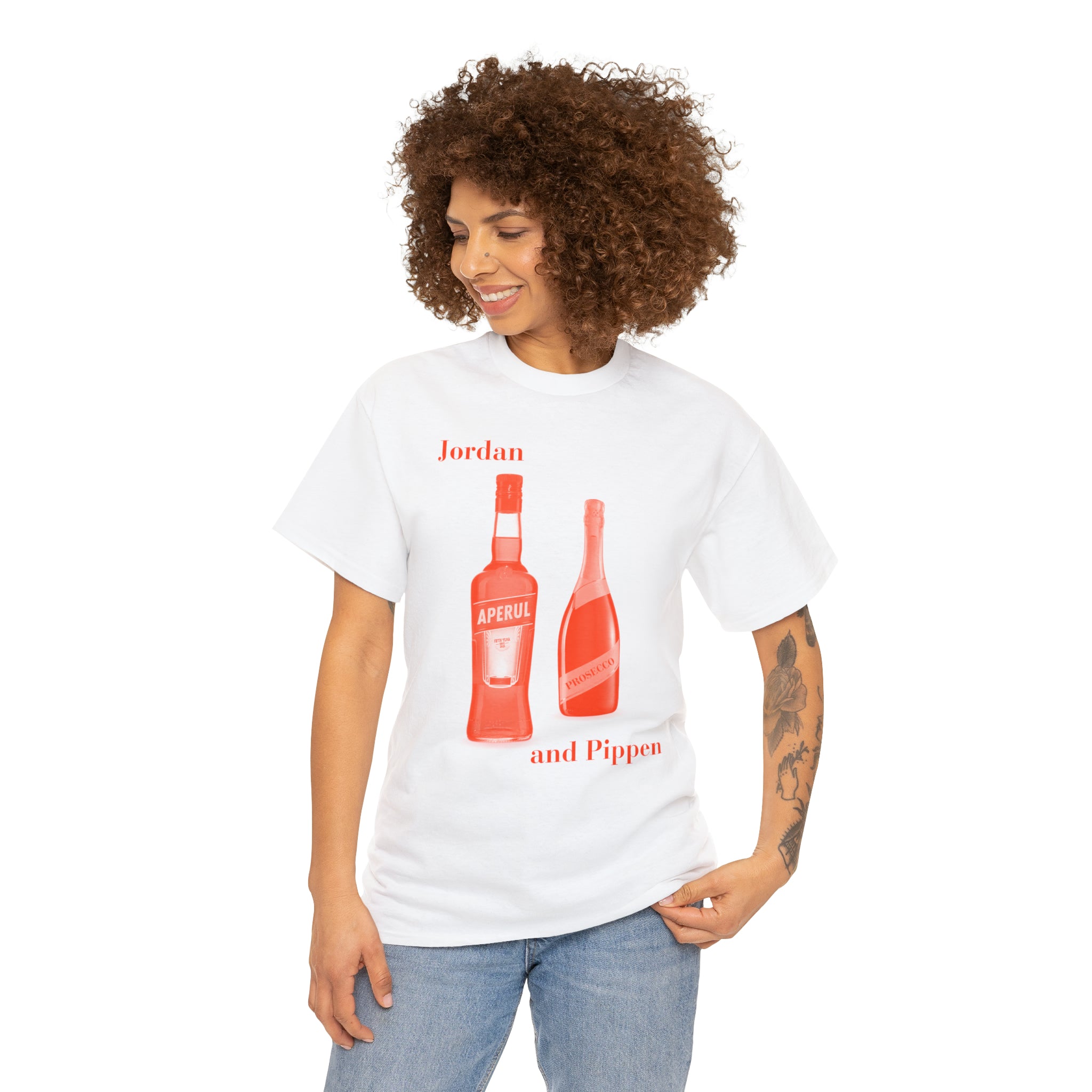 Jordan and Pippen Aperul Spritz - Unisex Heavy Cotton Tee