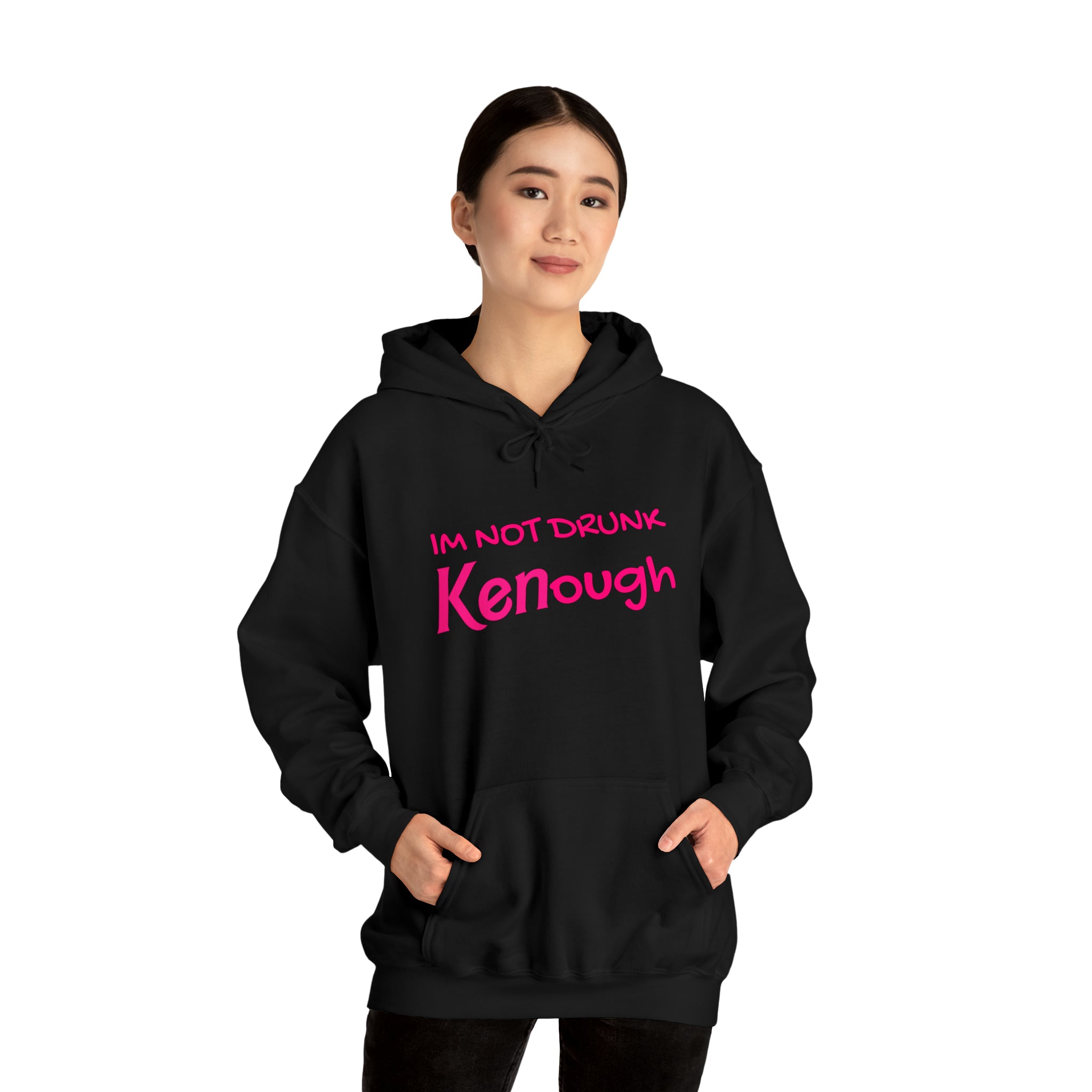 I'm not drunk Kenough Barbie - Unisex Heavy Blend™ Hooded Sweatshirt