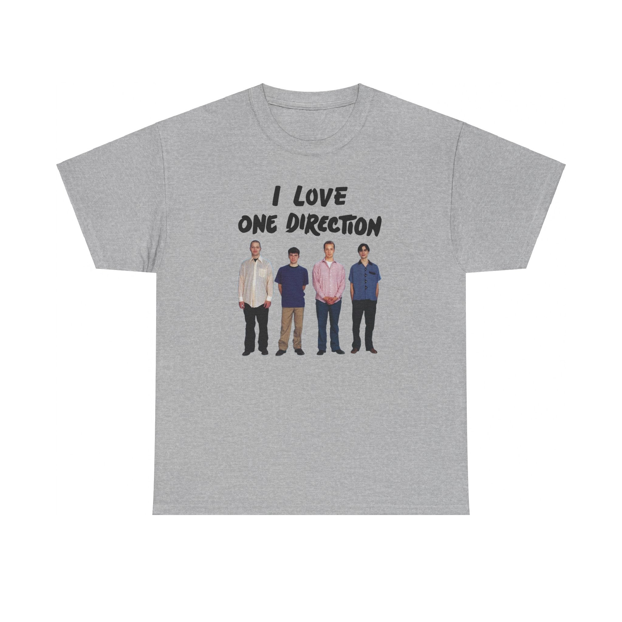 I Love One Direction Shirt - Weezer Parody Shirt