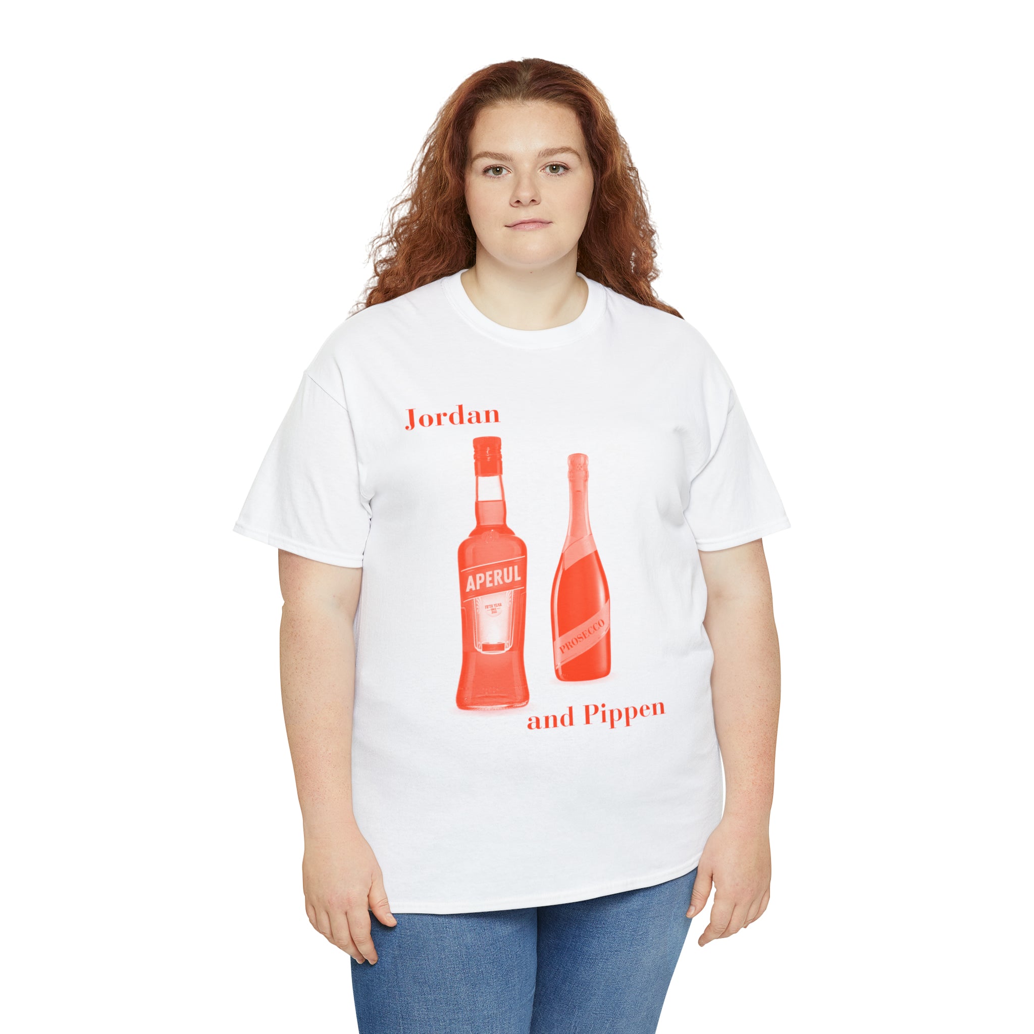 Jordan and Pippen Aperul Spritz - Unisex Heavy Cotton Tee