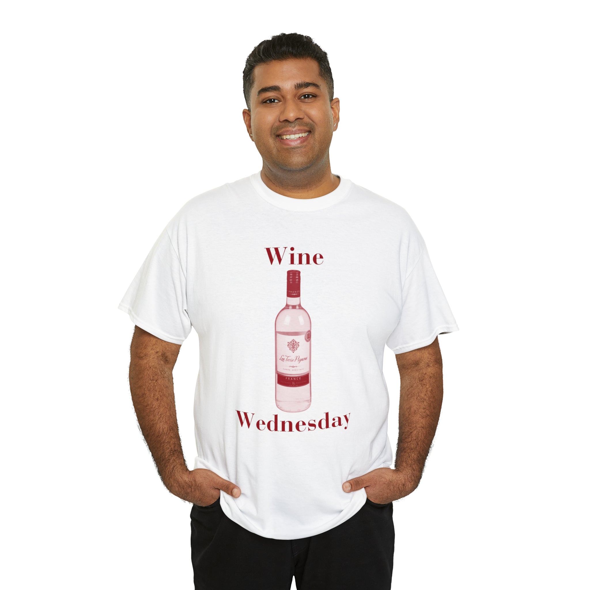 Wine Wednesday - Unisex Heavy Cotton Tee