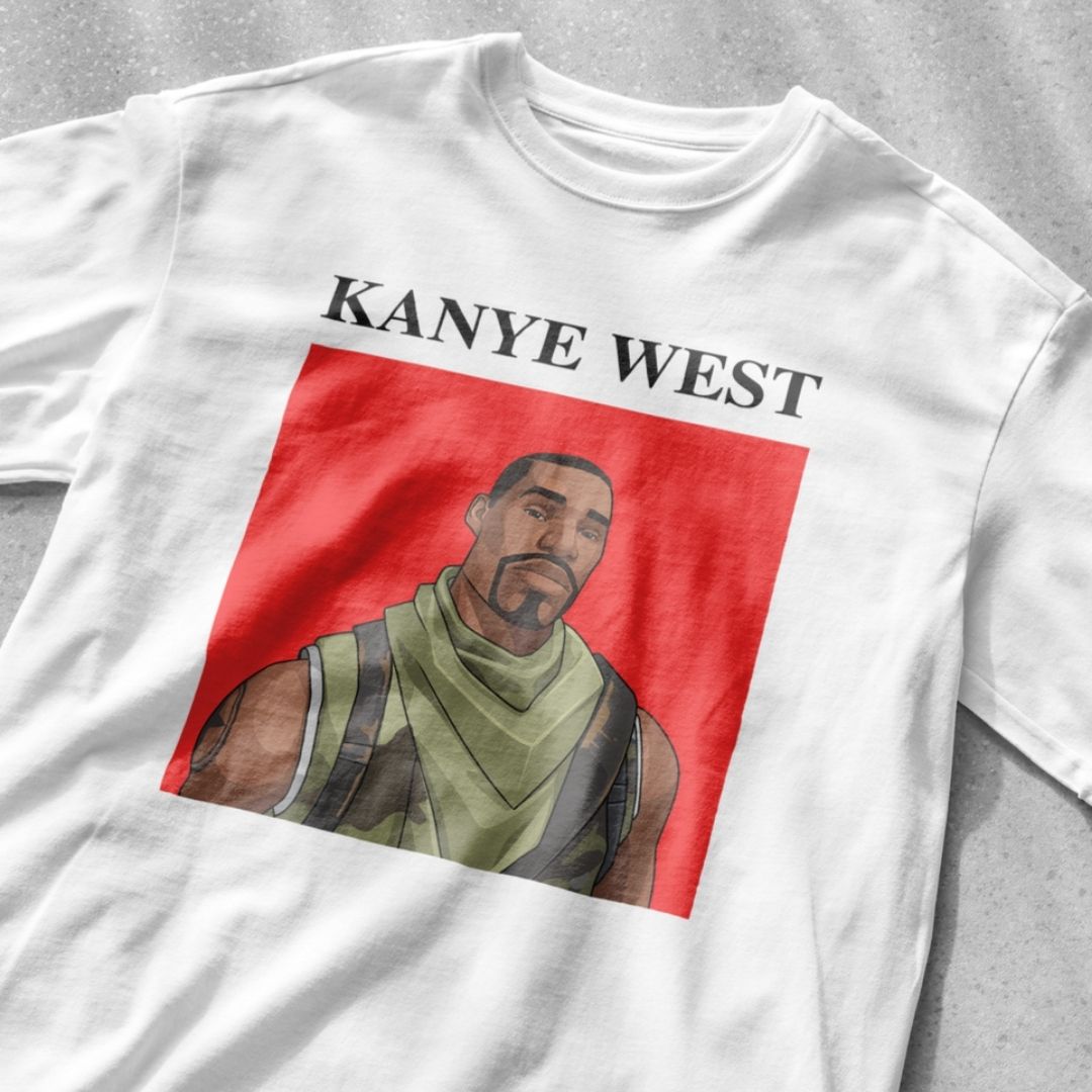 Kanye West Fortnite Default Skin - Unisex Heavy Cotton Tee