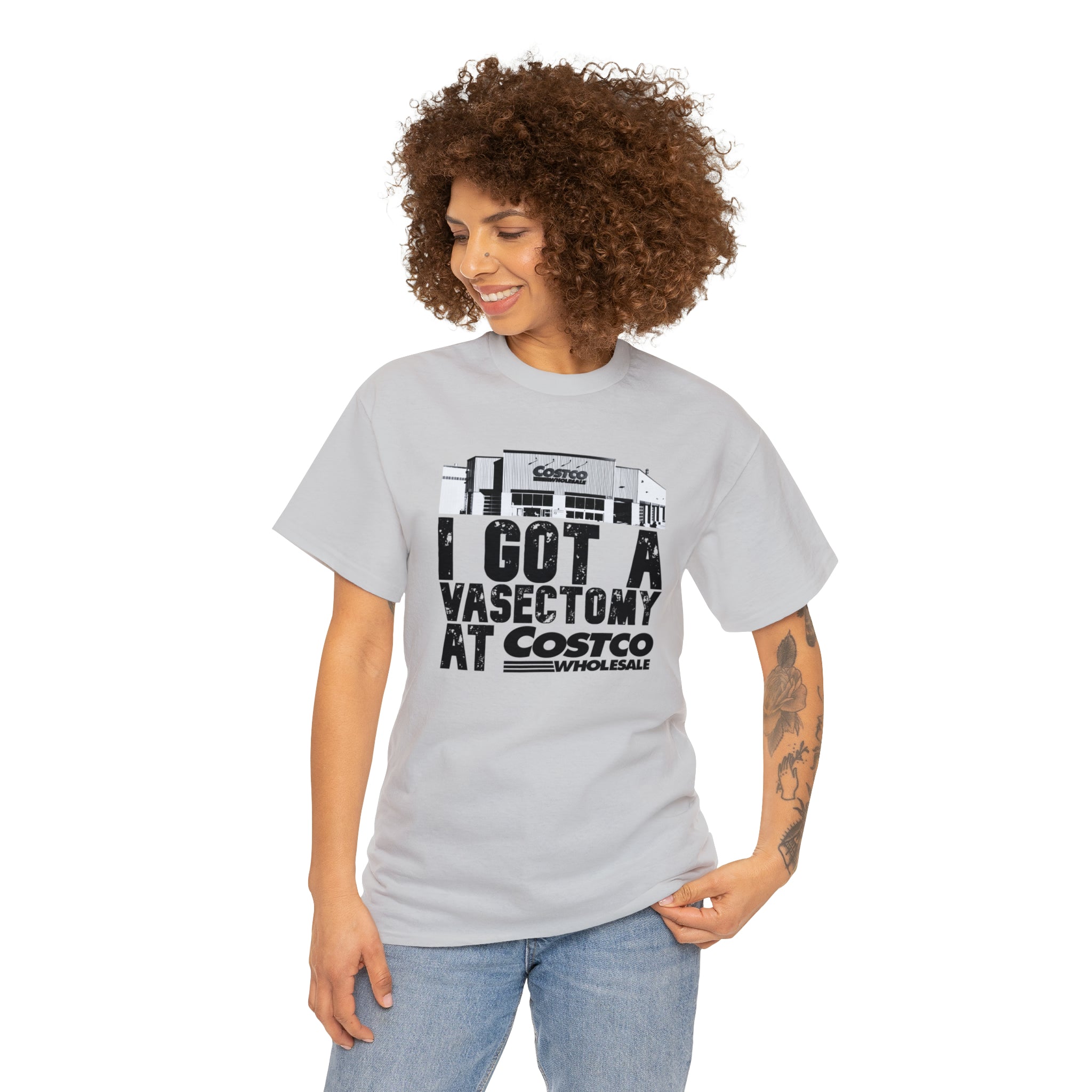 I Got A Vasectomy At Costco Unisex Heavy Cotton Tee