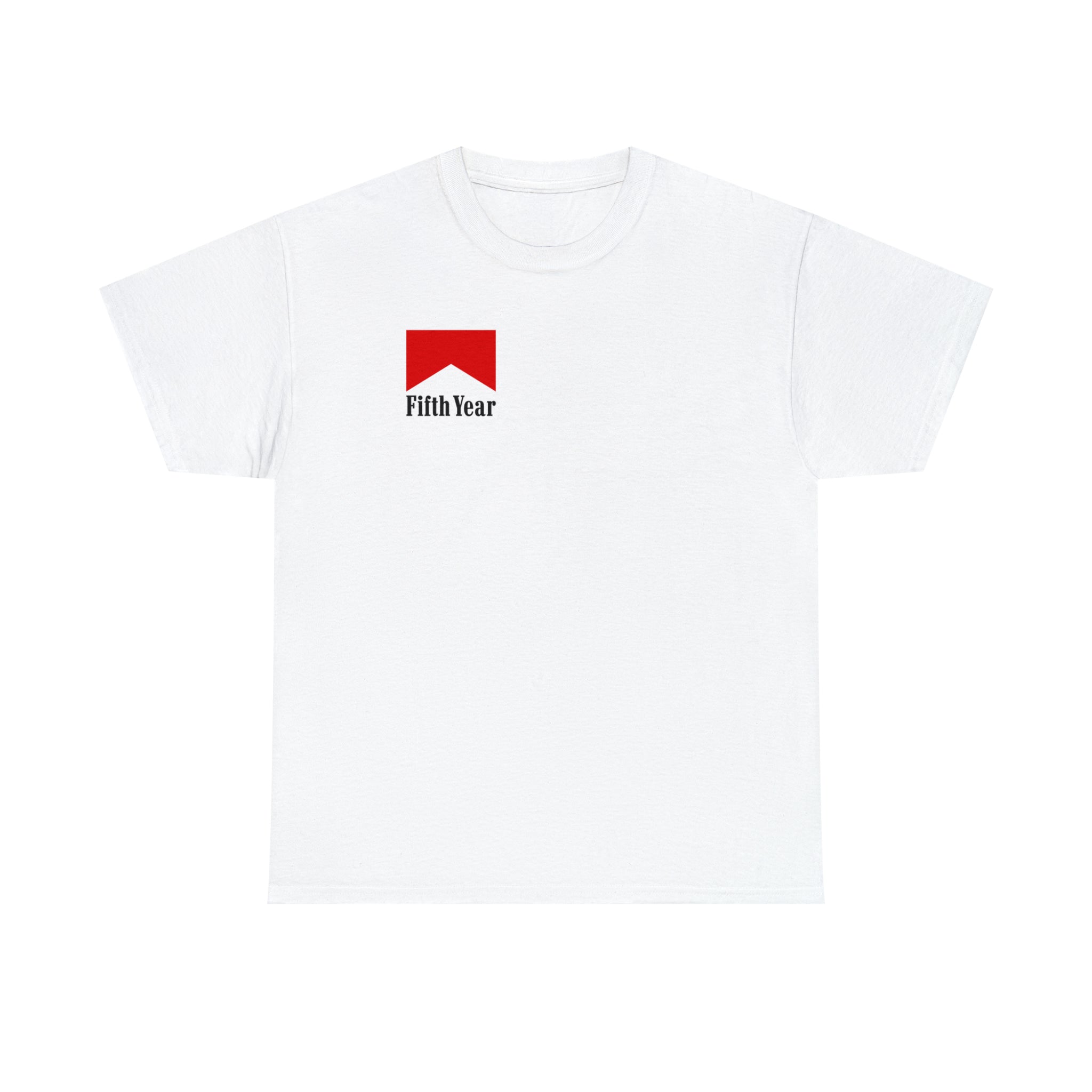 Fifth Year cigarette logo - Unisex Heavy Cotton Tee